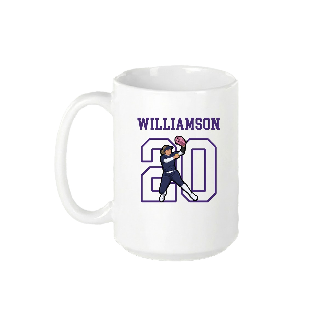 15oz Coffee Mug — Shirsey in White