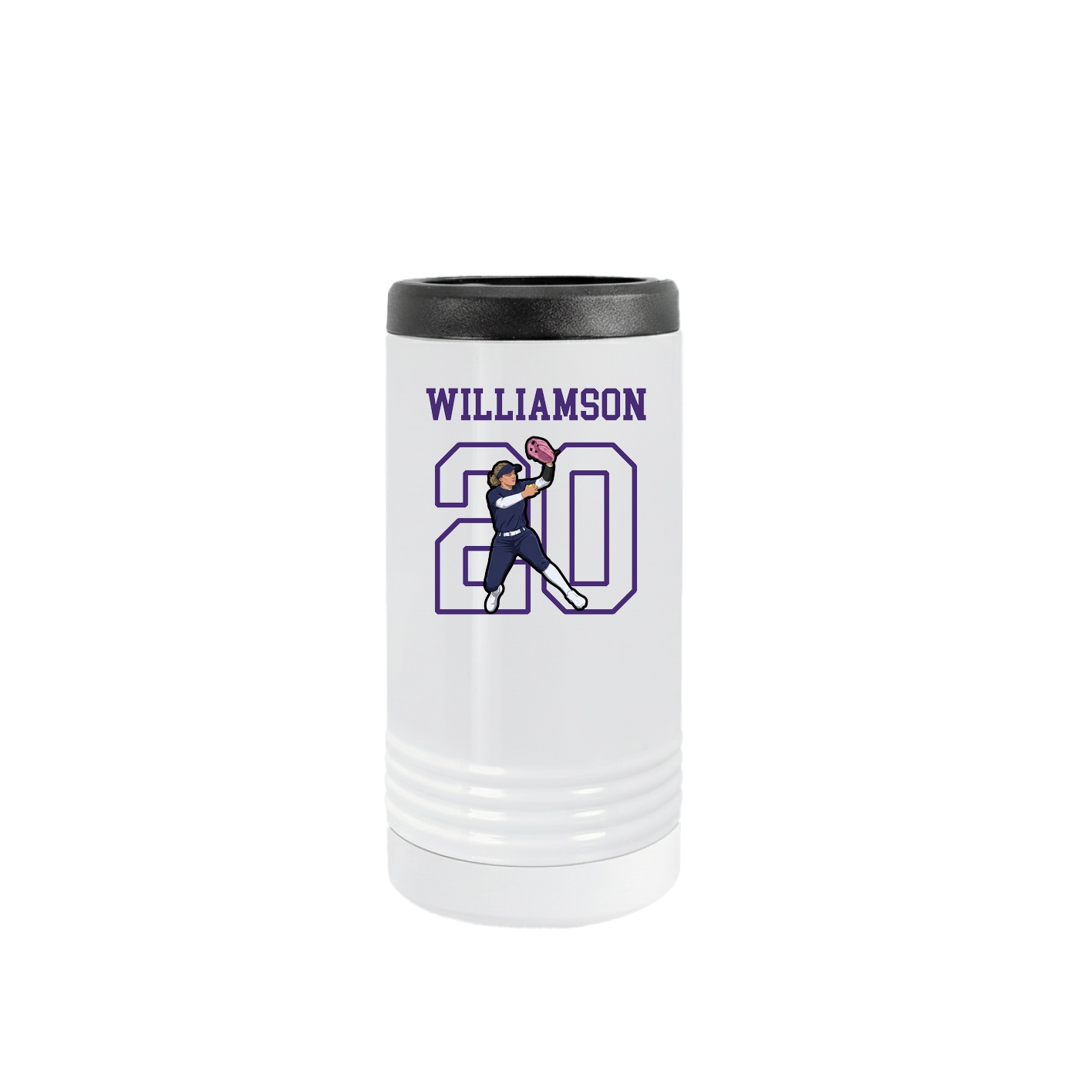 Slim Beverage Holder — Shirsey in White