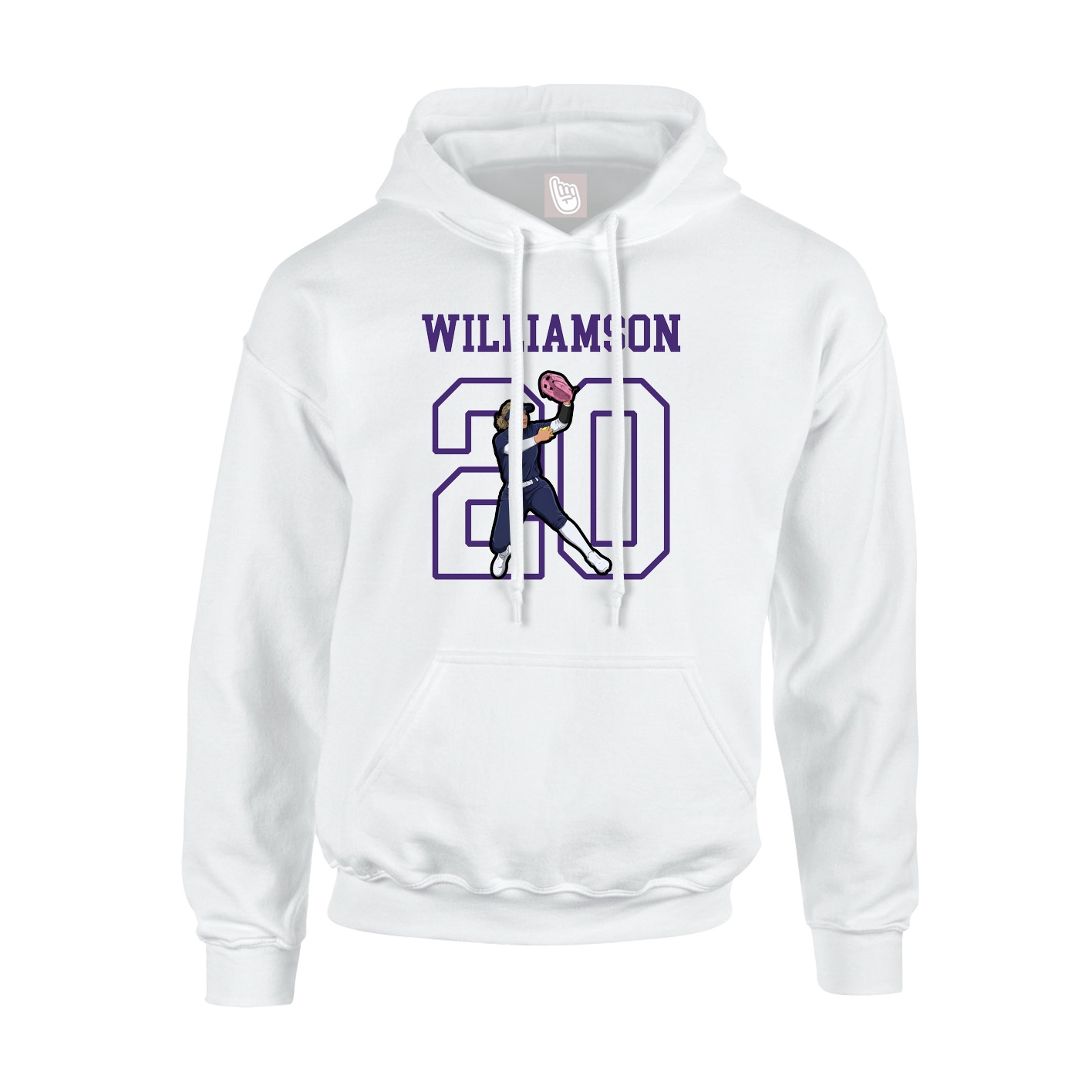 Youth Hoodie — Shirsey in White