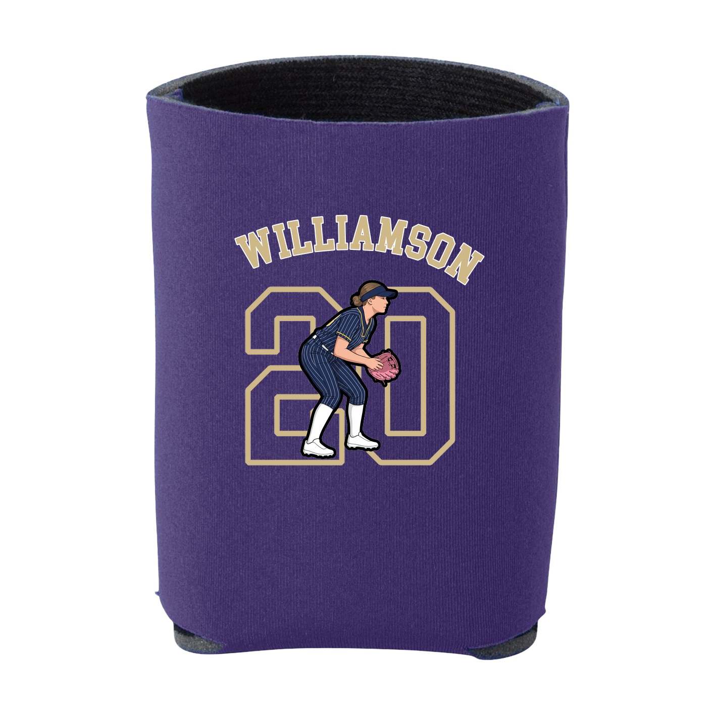 Can Holder — Shirsey Arch in Purple