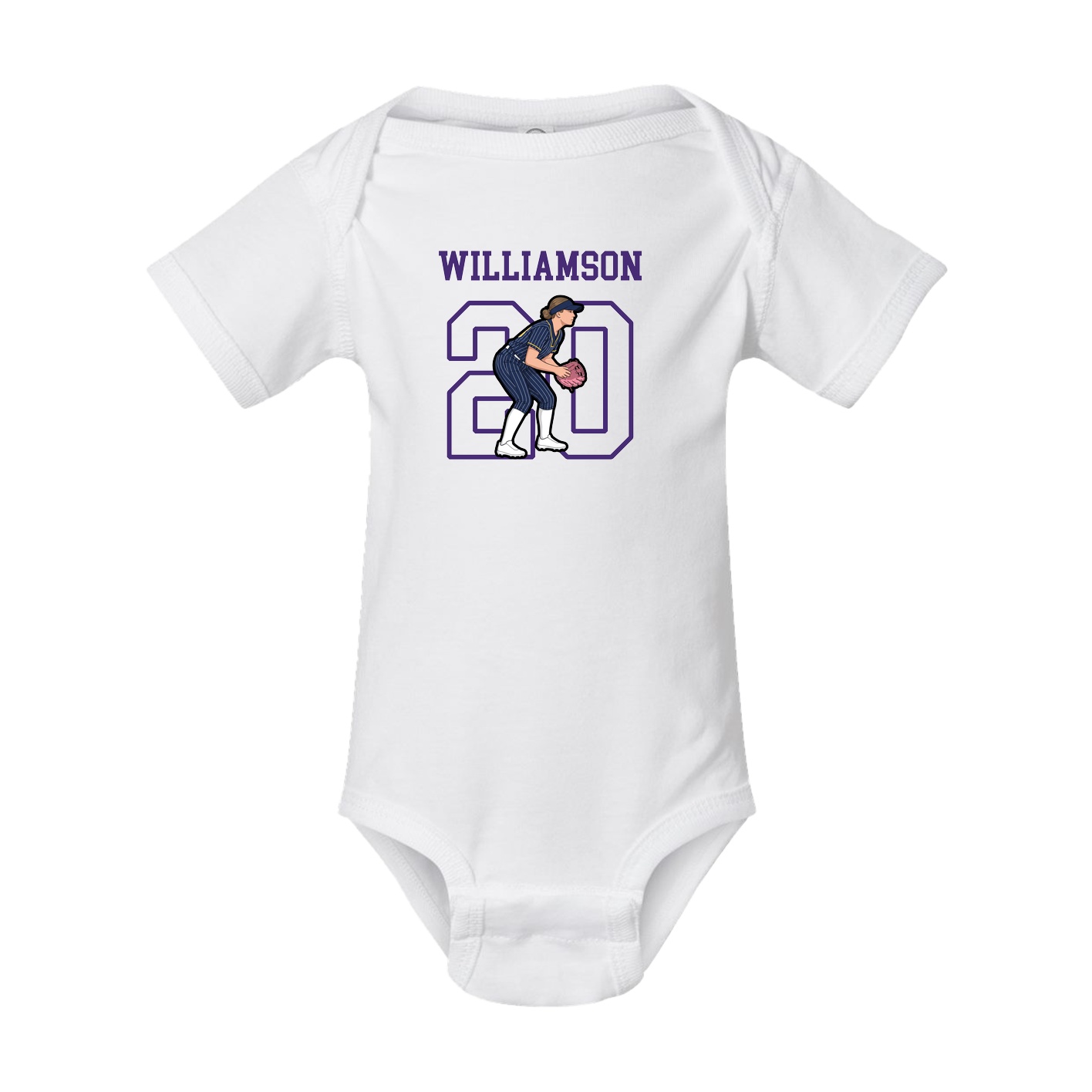 Baby Onesie — Shirsey in White