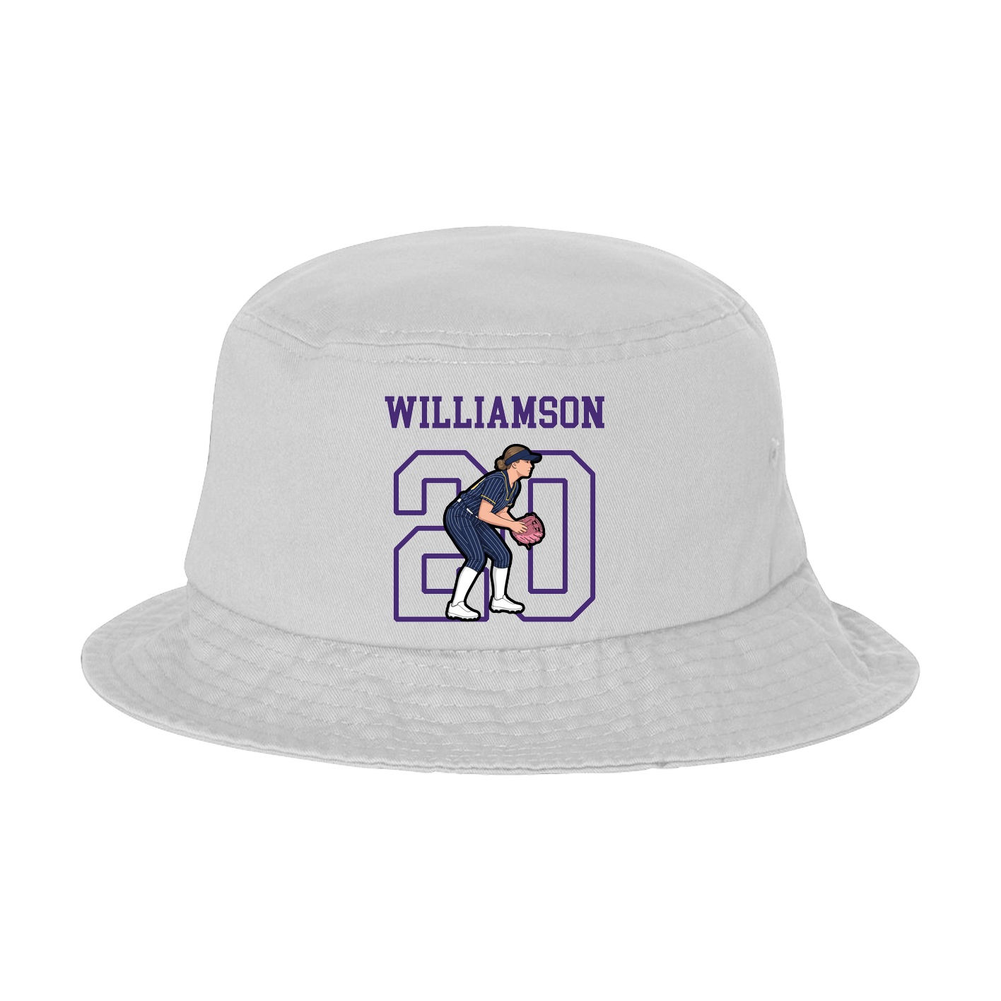 Bucket Cap — Shirsey in White