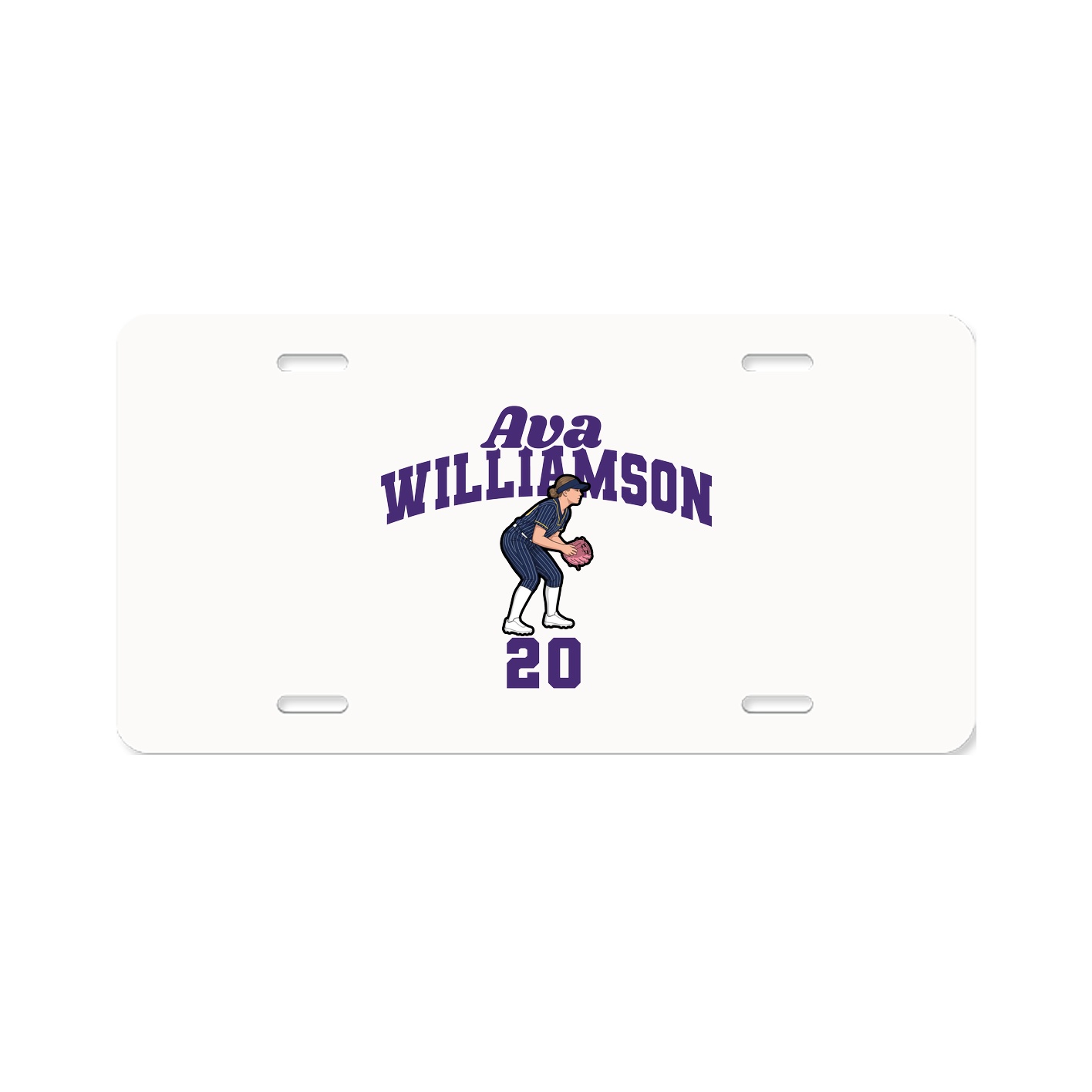 License Plate — Signature Arch in Classic