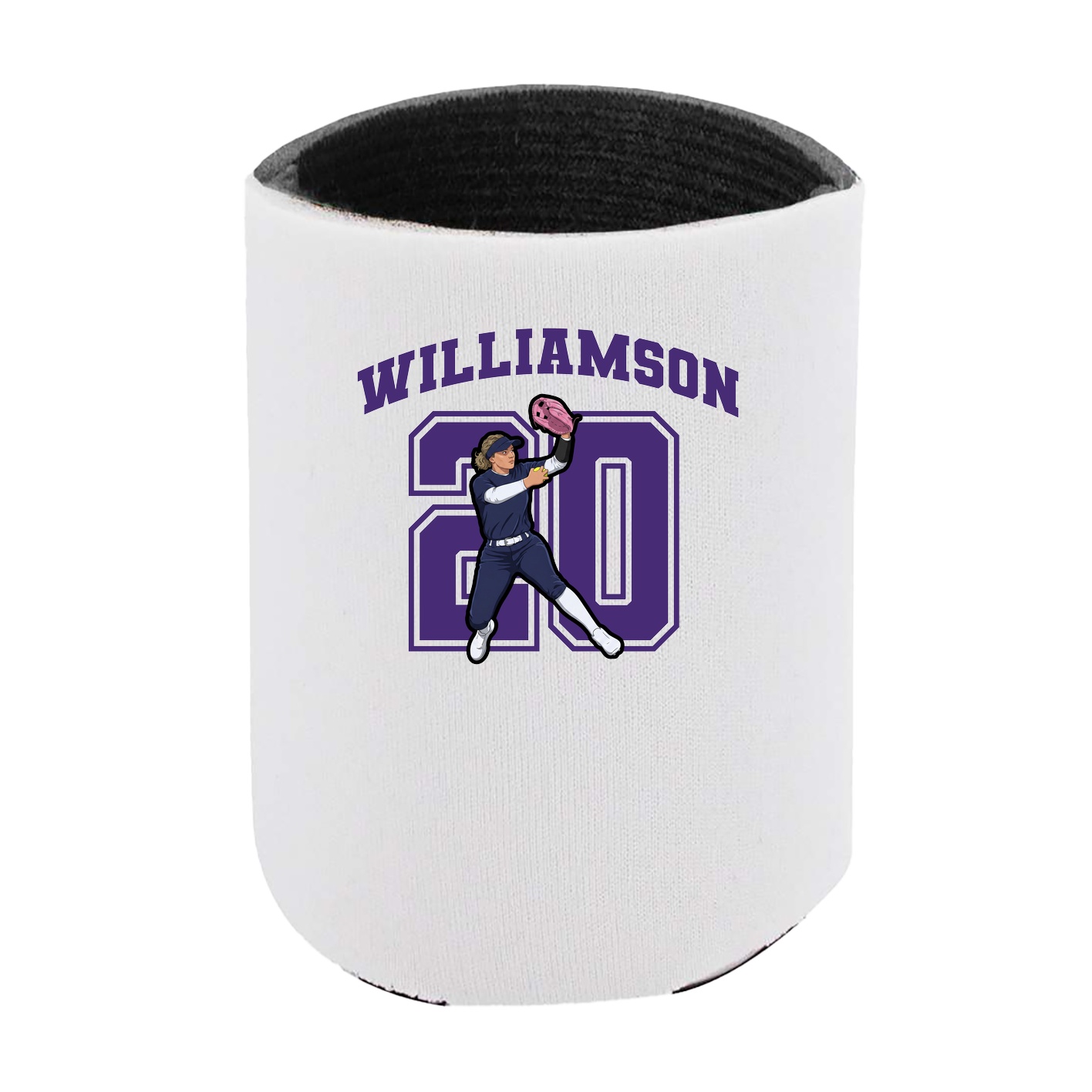Can Holder — Number in White