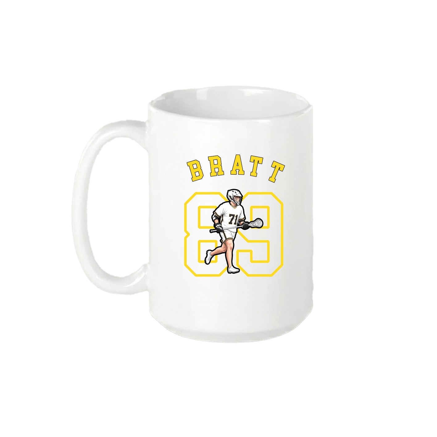 15oz Coffee Mug — Shirsey Arch in White