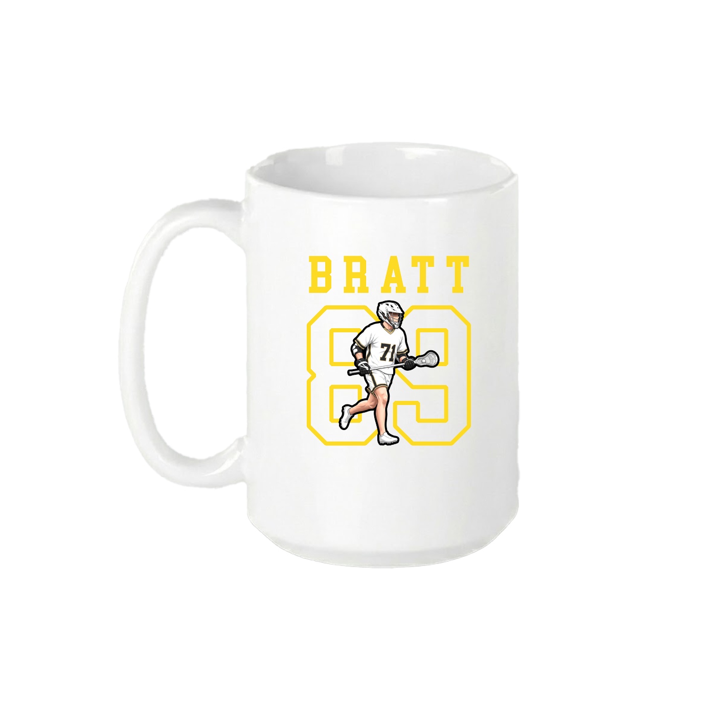 15oz Coffee Mug — Shirsey in White