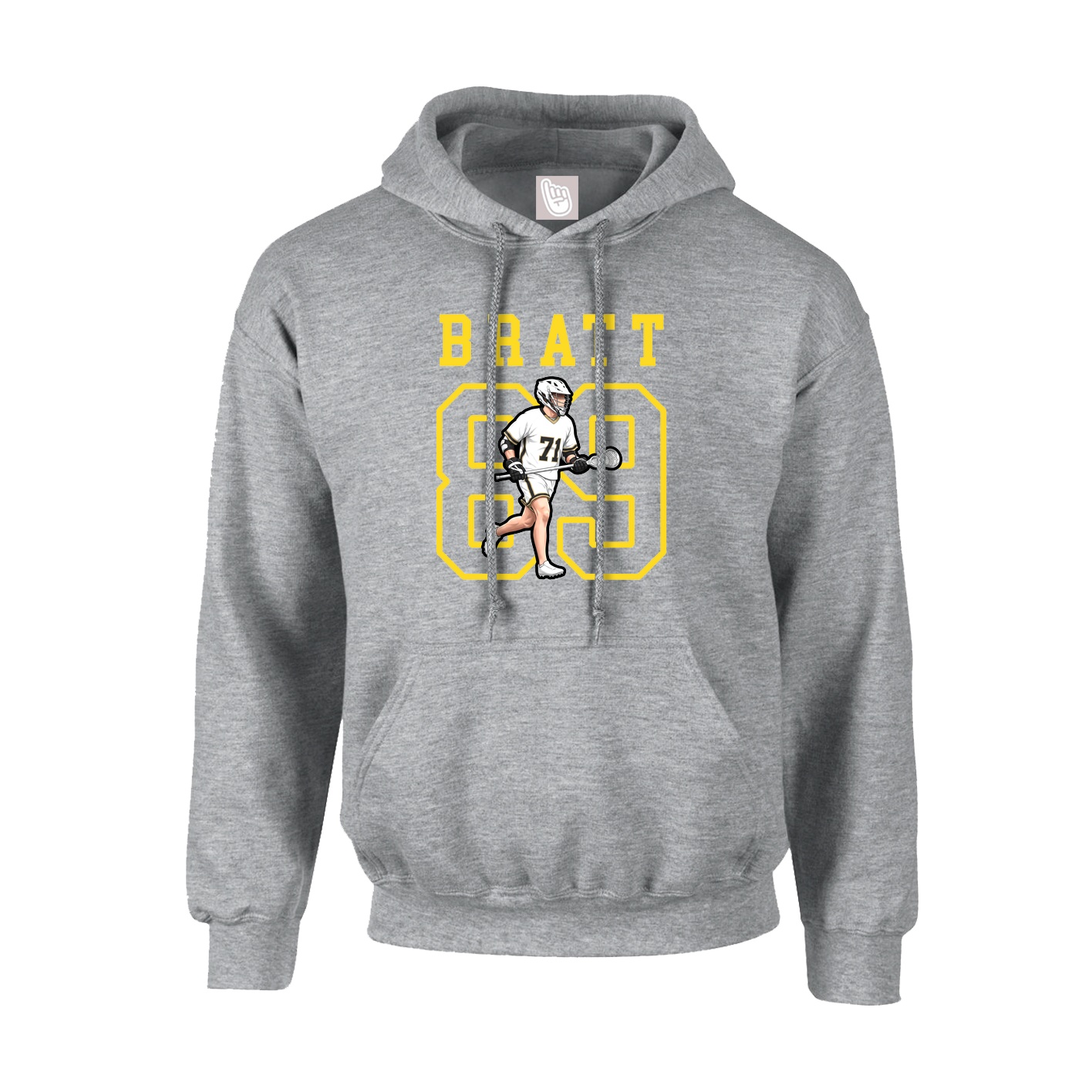 Hoodie — Shirsey in Grey