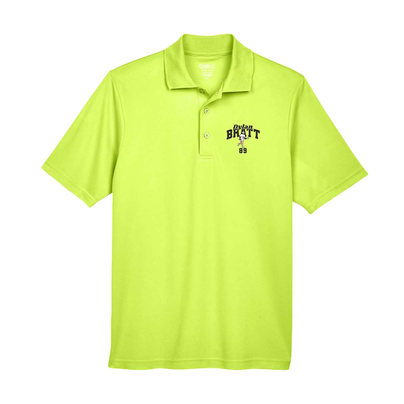 Performance Polo — Signature Arch in Yellow