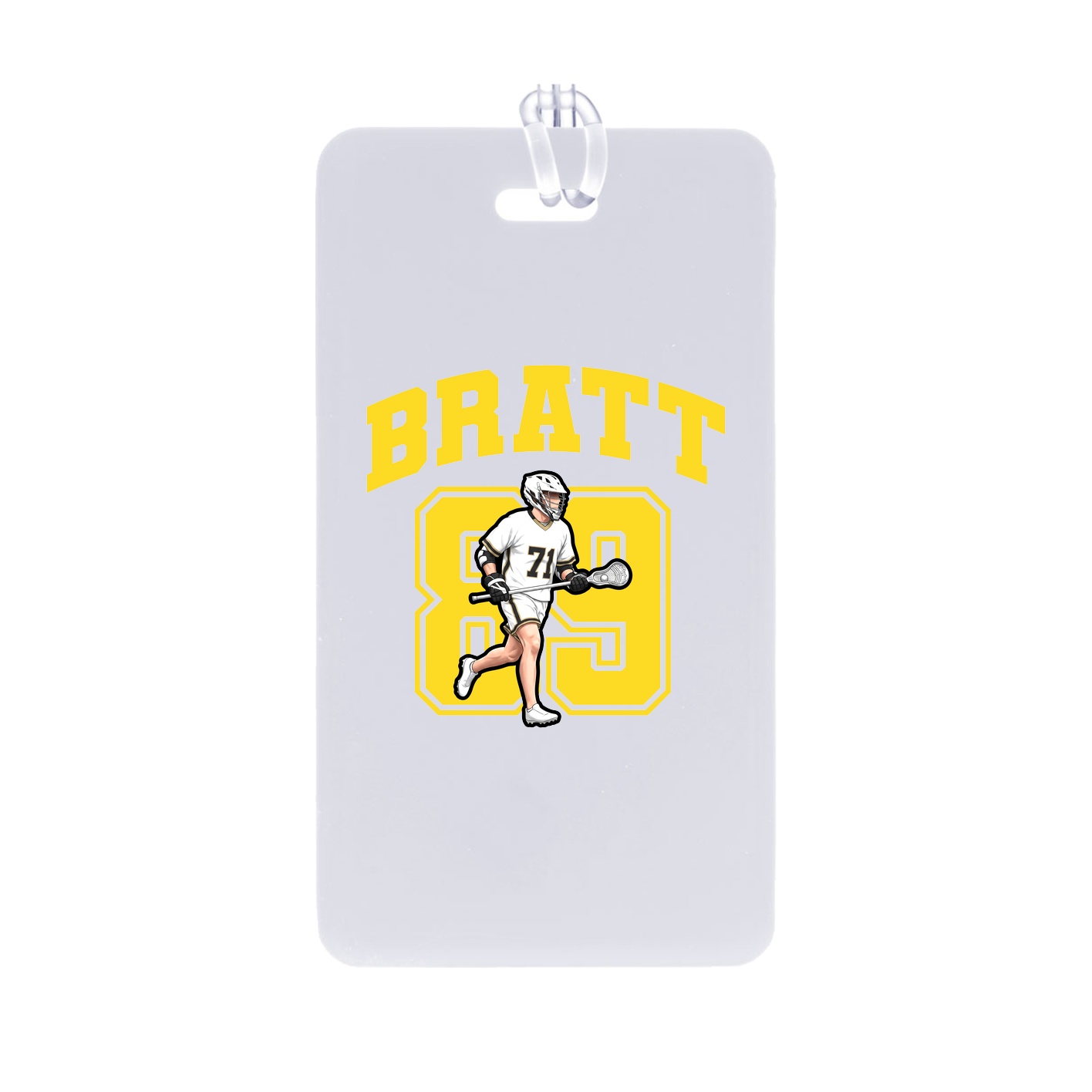 Bag Tag — Number in Classic