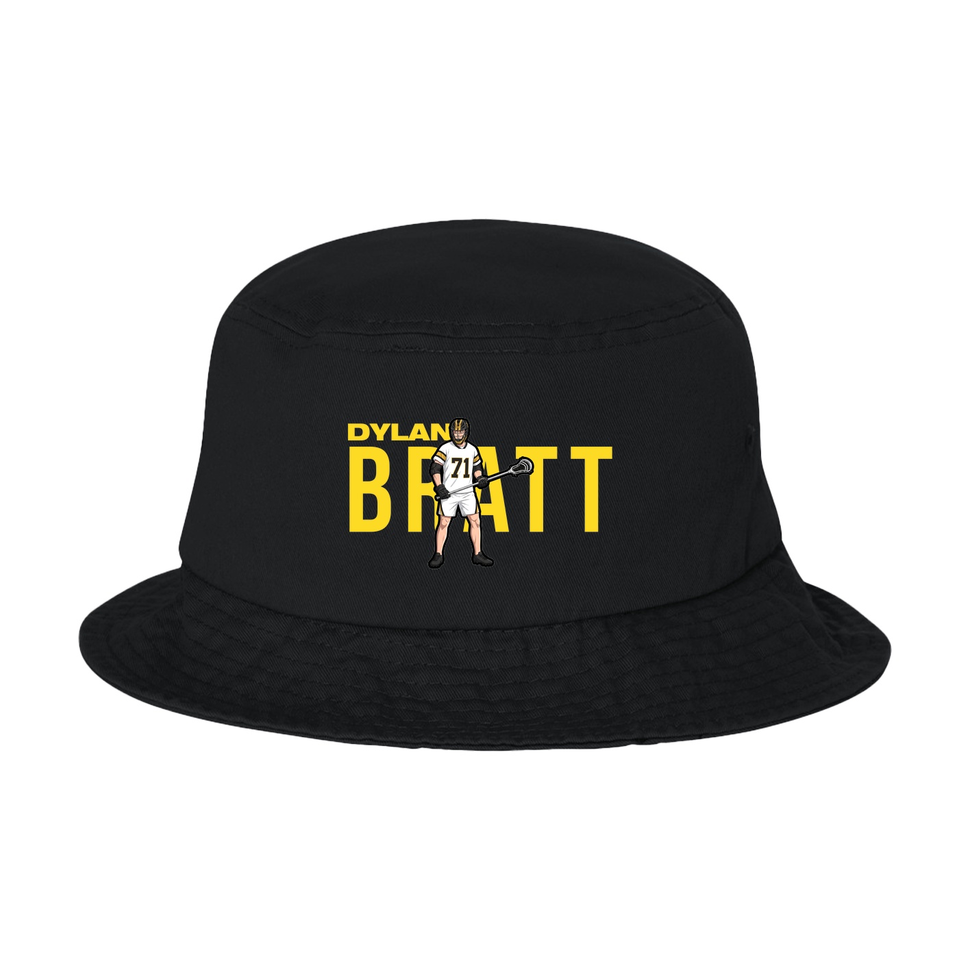 Bucket Cap — Player Name in Black