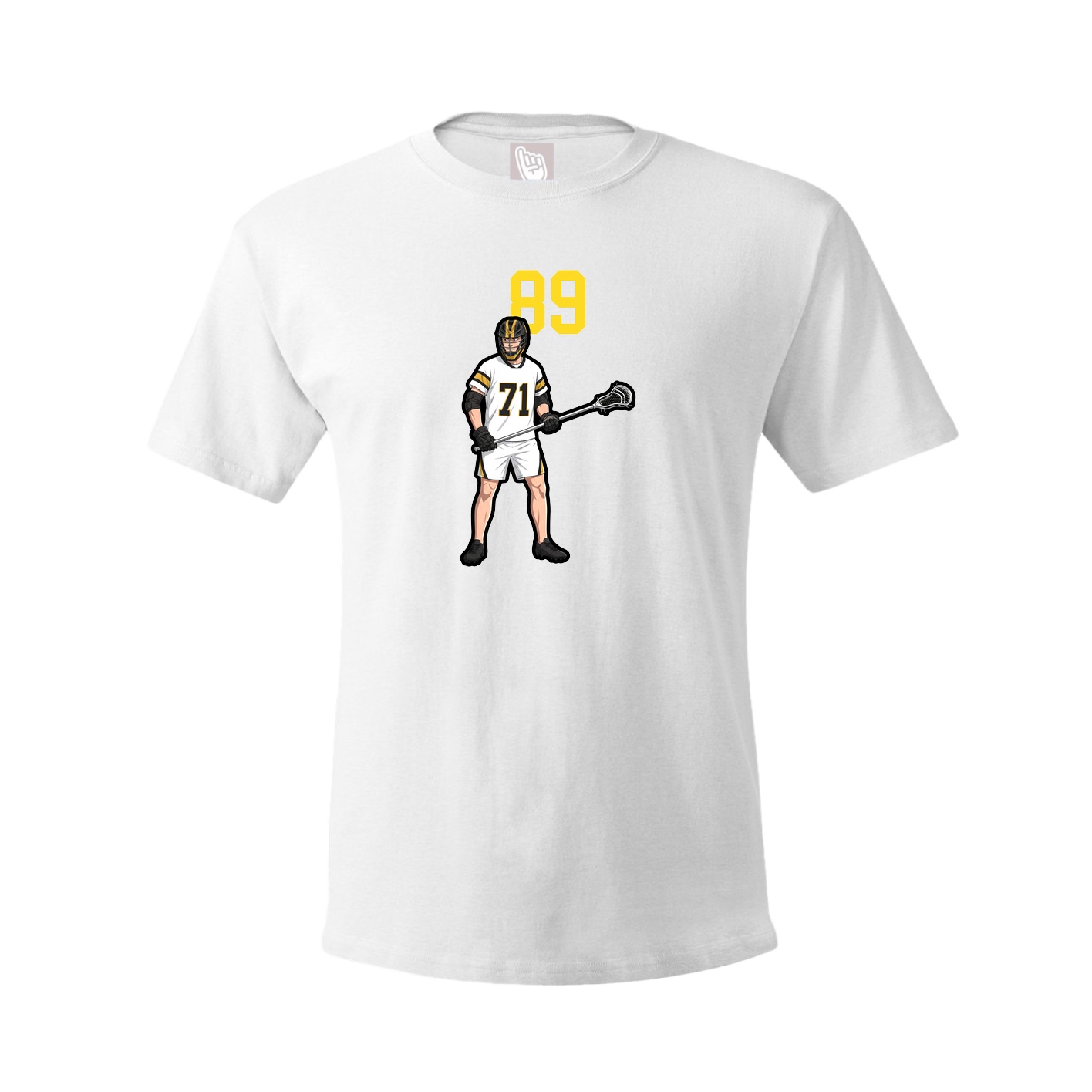 Tee — Number Top in White