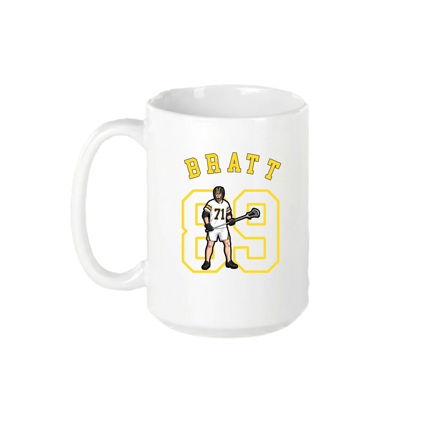 15oz Coffee Mug — Shirsey Arch in White