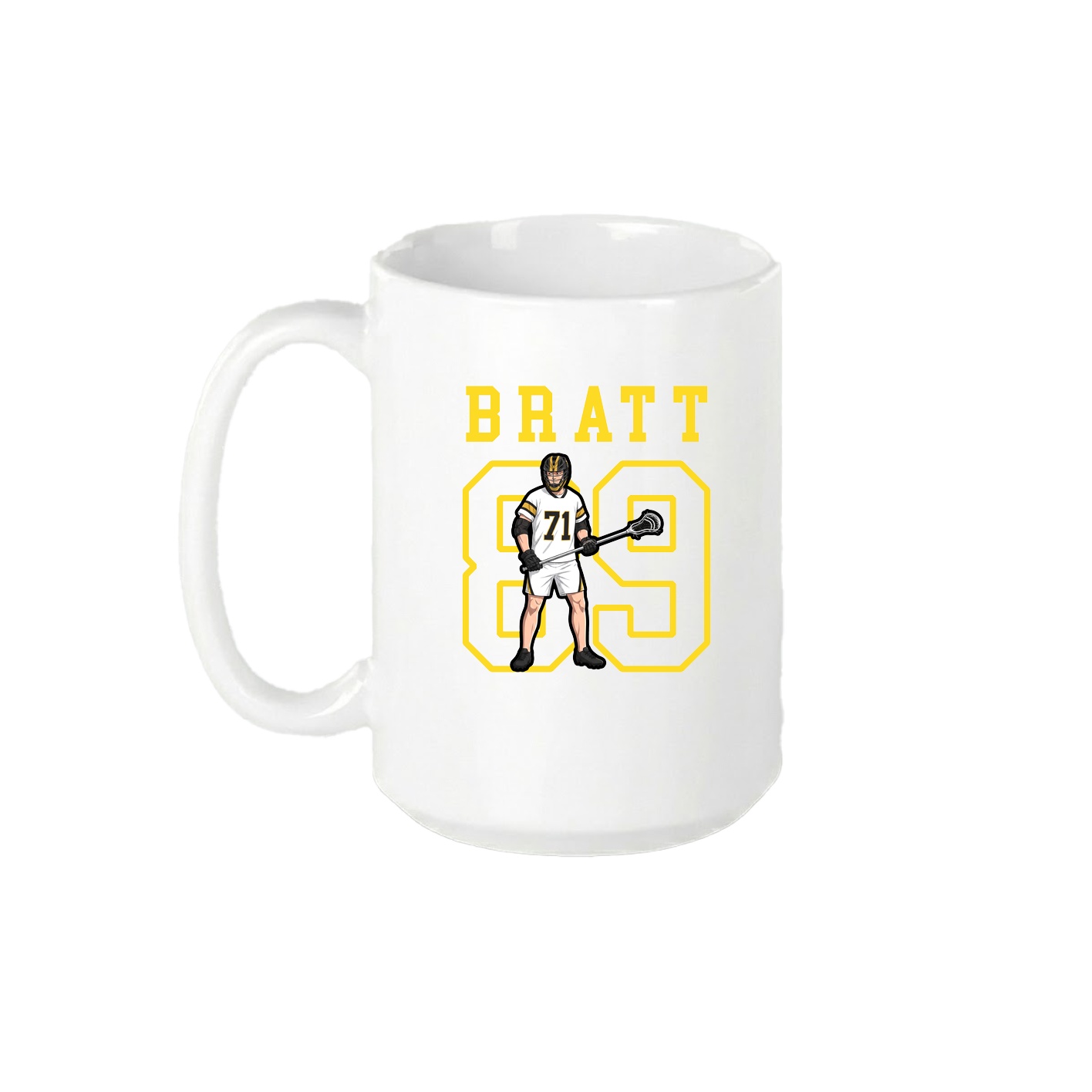 15oz Coffee Mug — Shirsey in White