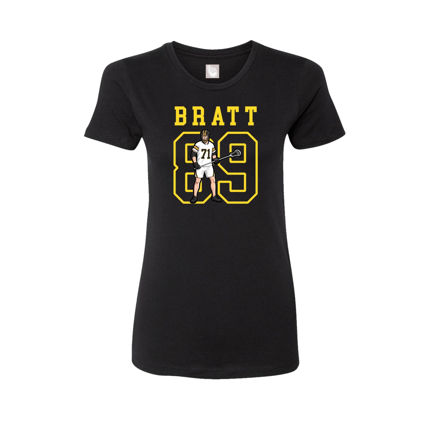 Fitted Women's Tee — Shirsey in Black