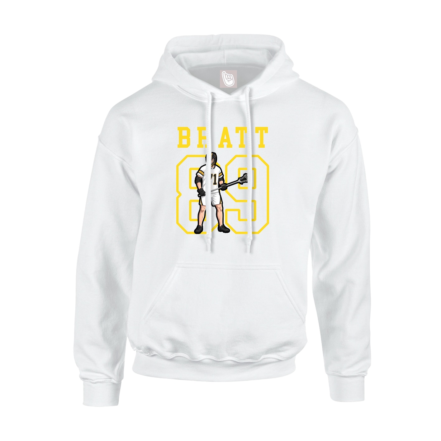 Youth Hoodie — Shirsey in White