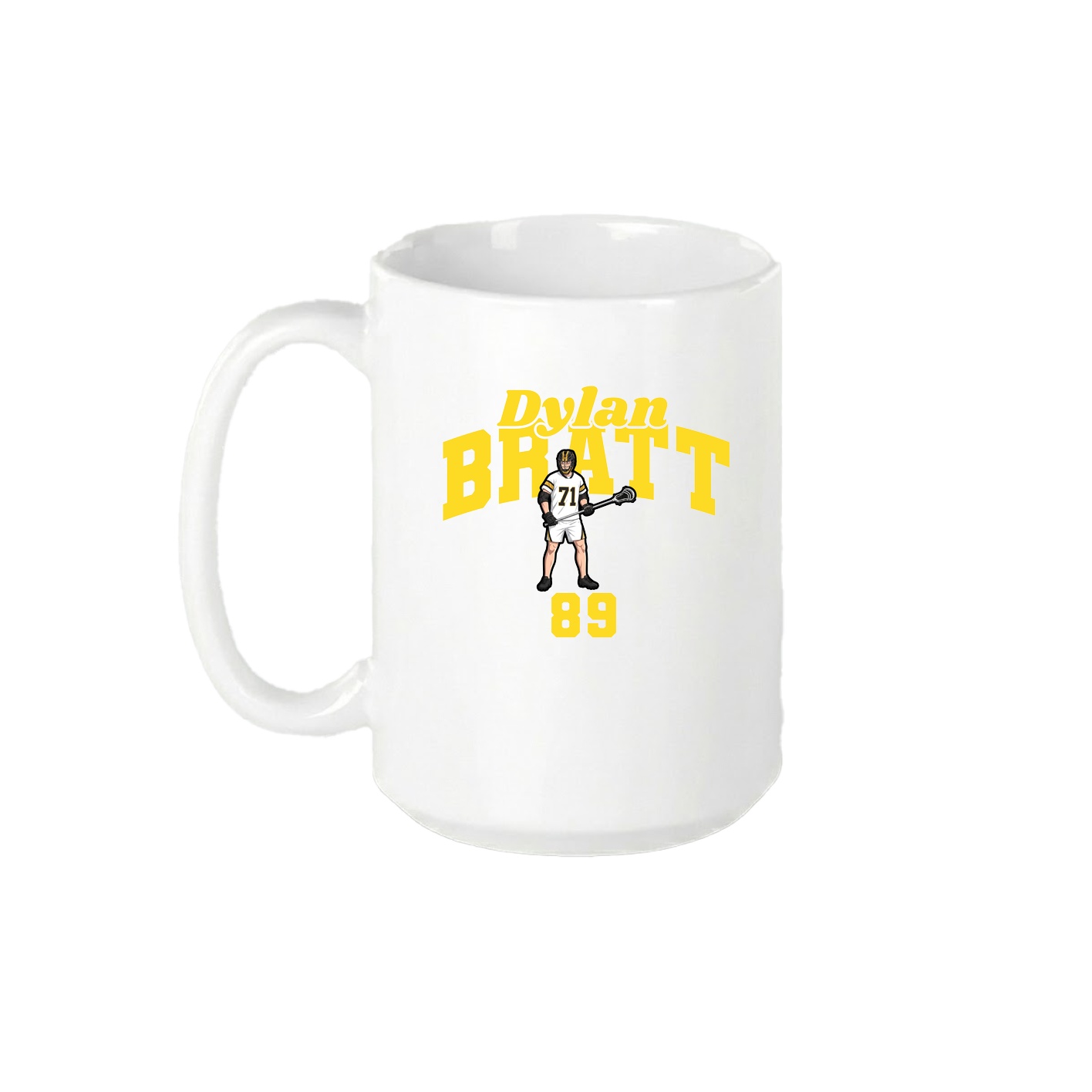 15oz Coffee Mug — Signature Arch in White