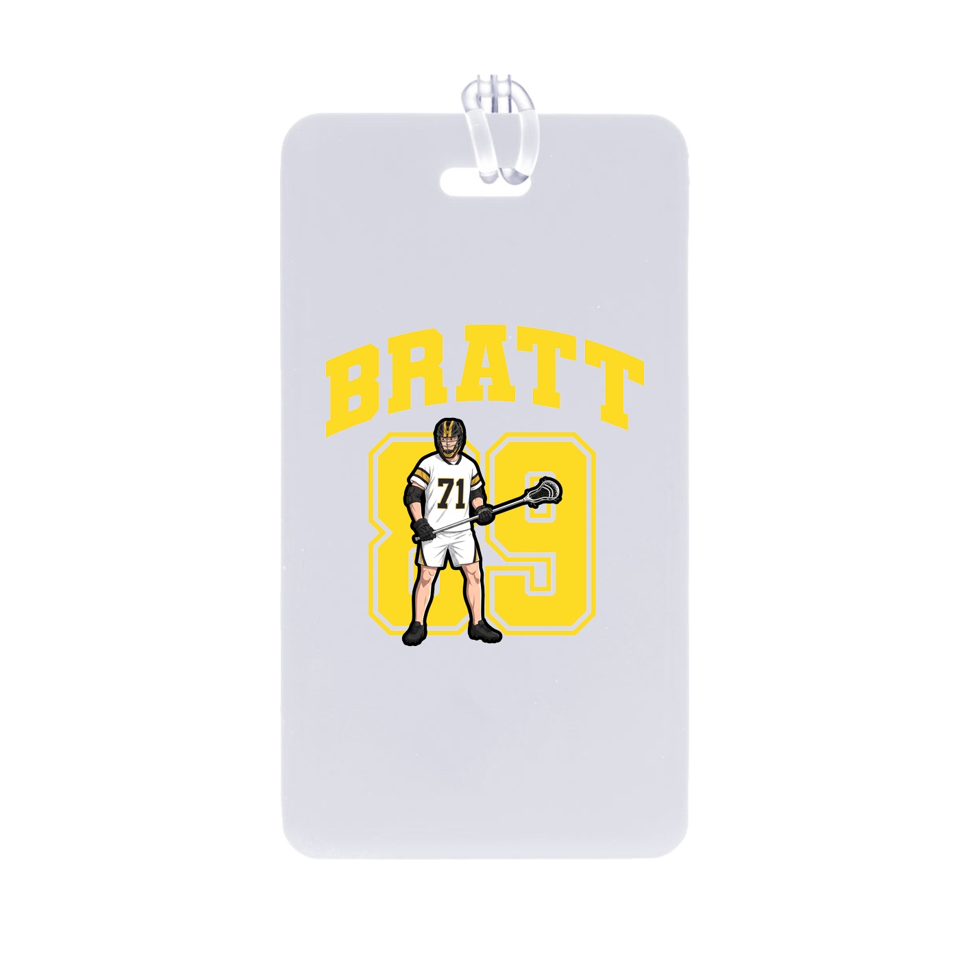 Bag Tag — Number in Classic