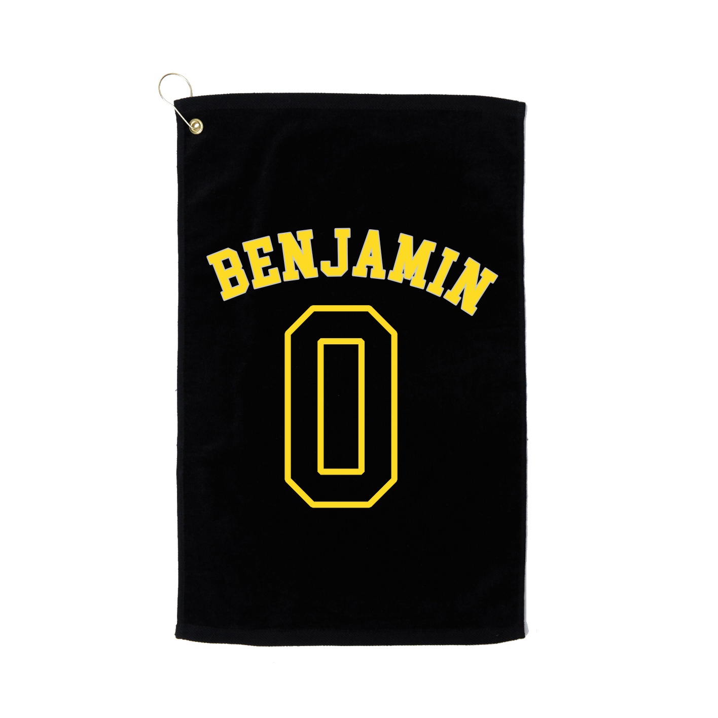 Golf Towel — Shirsey Arch in Black