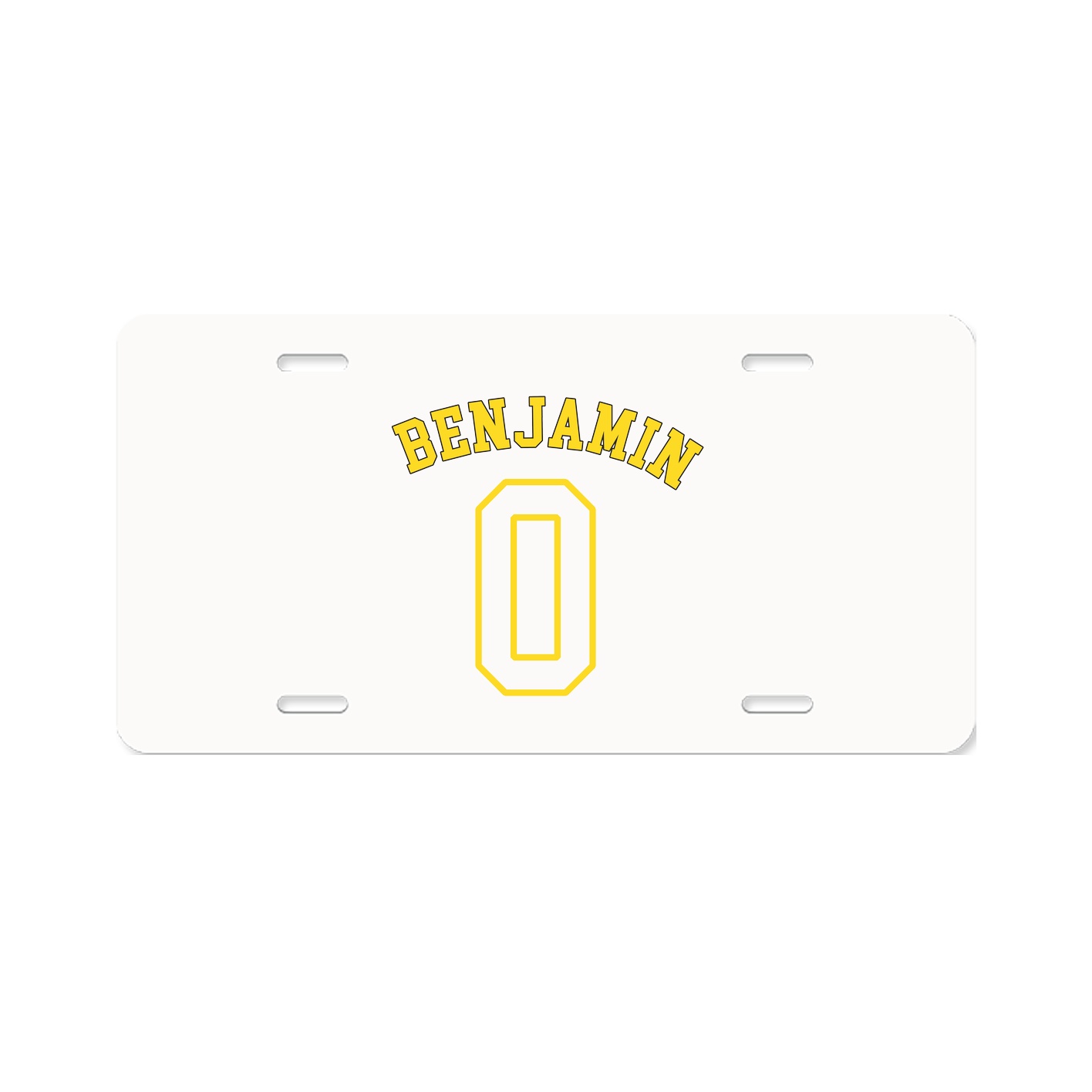 License Plate — Shirsey Arch in Classic