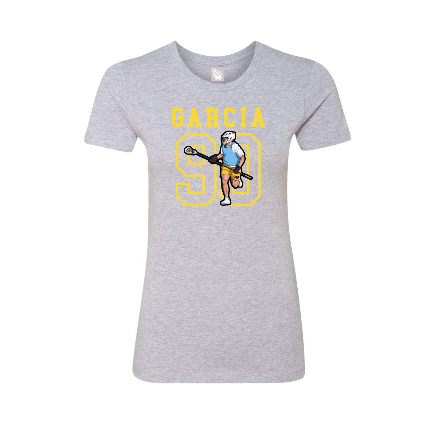 Fitted Women's Tee — Shirsey in Grey