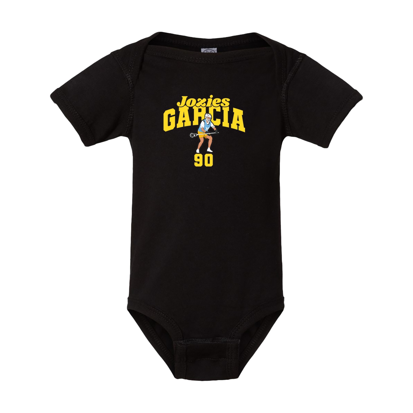 Baby Onesie — Signature Arch in Black