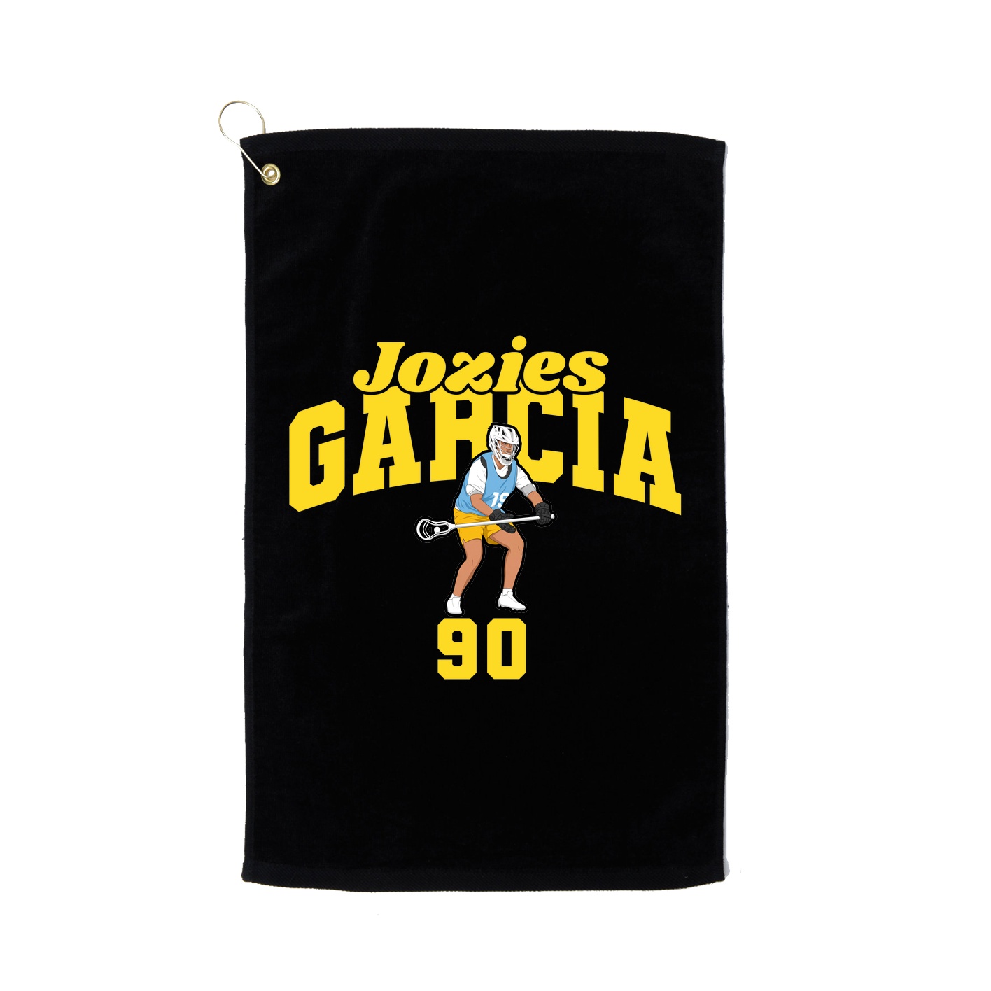Golf Towel — Signature Arch in Black
