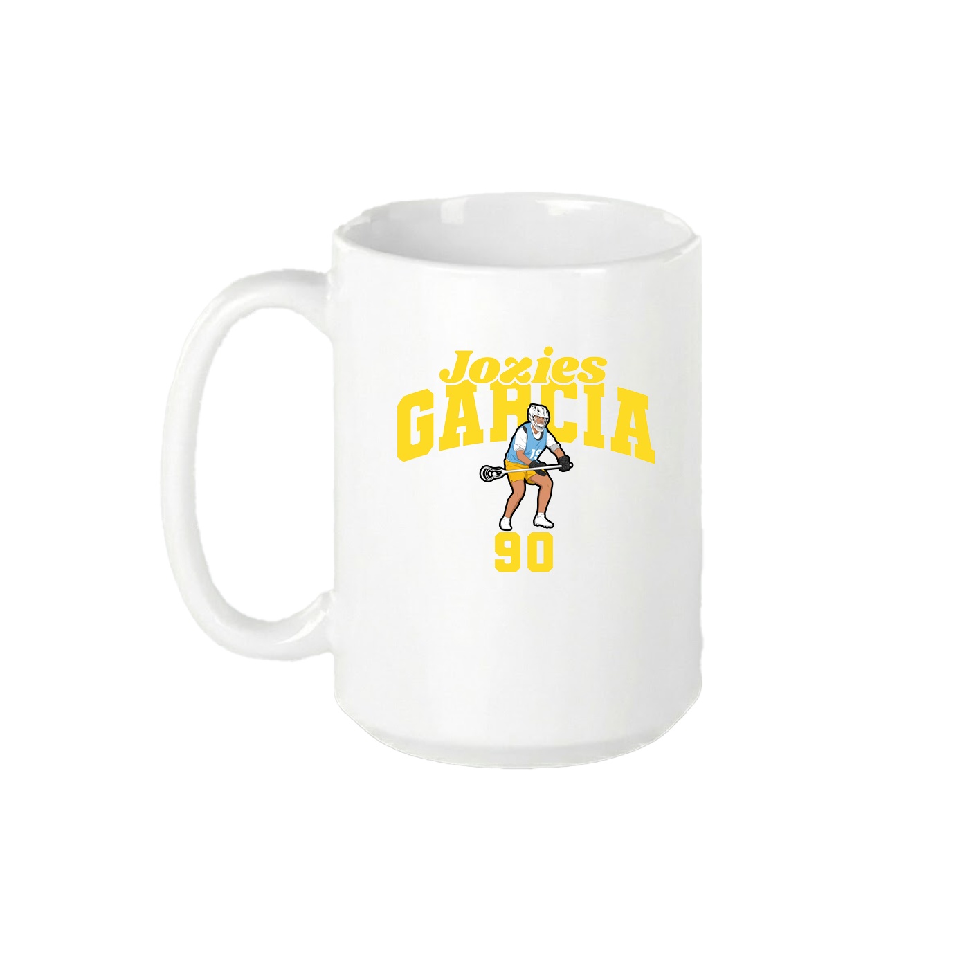 15oz Coffee Mug — Signature Arch in White