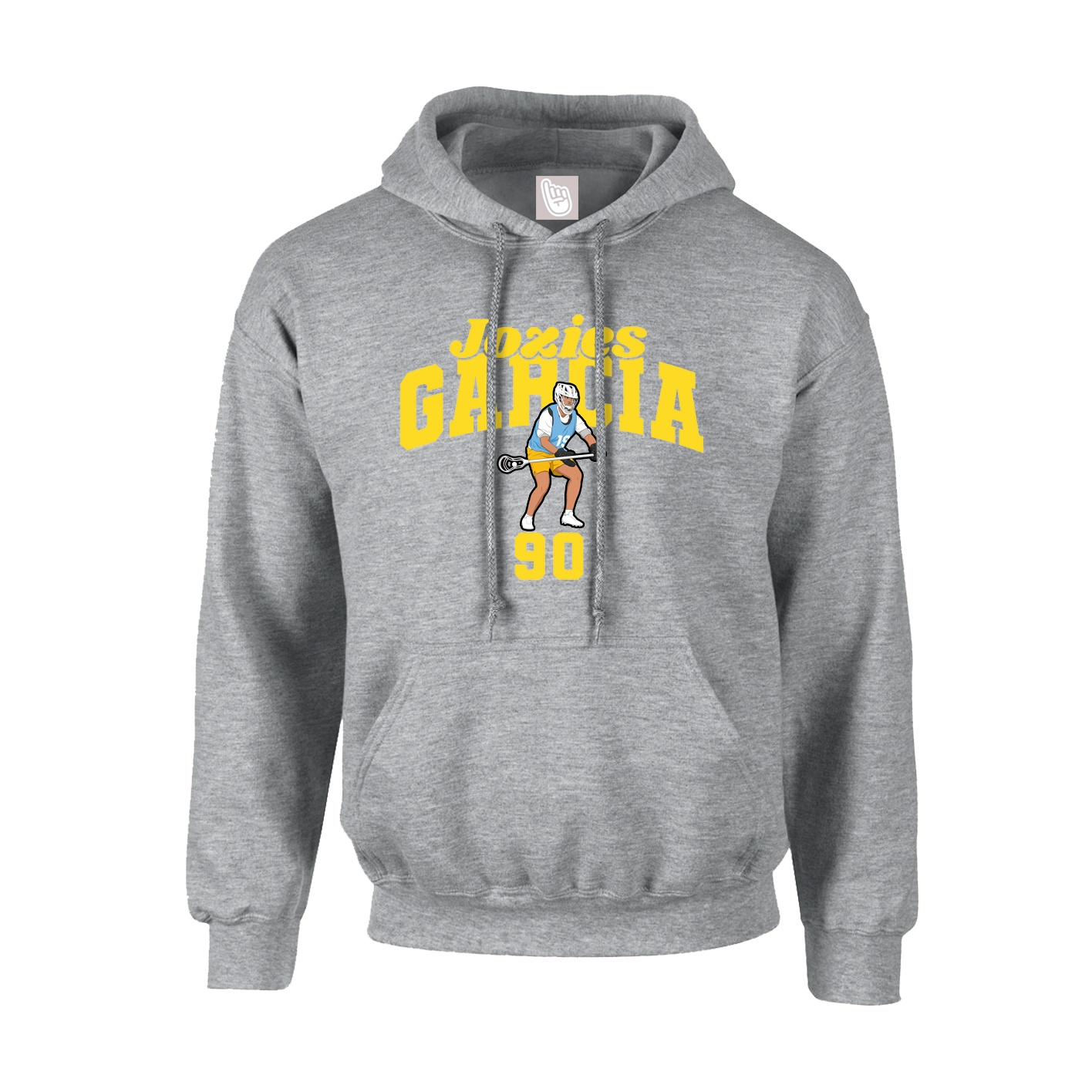 Hoodie — Signature Arch in Grey