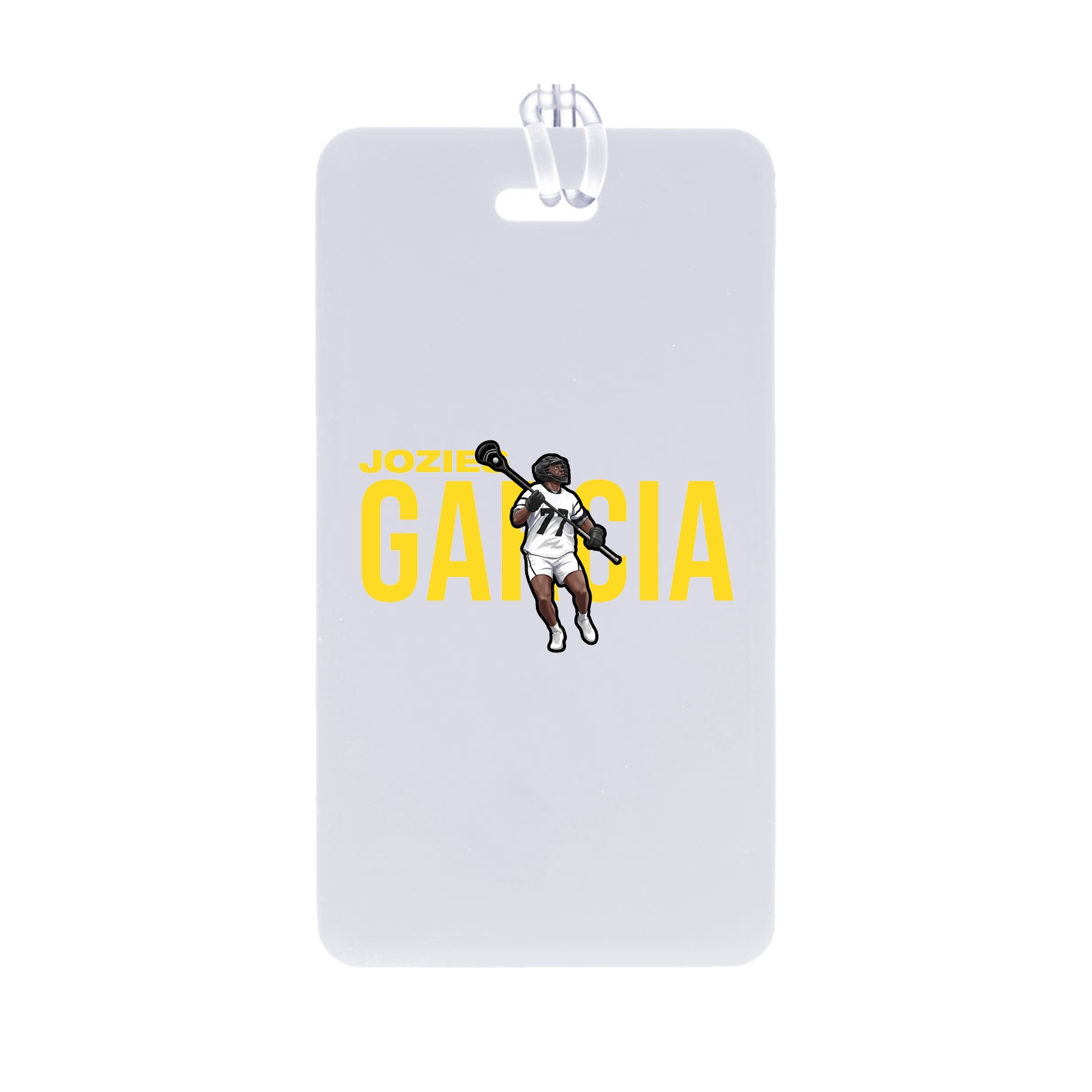 Bag Tag — Player Name in Classic