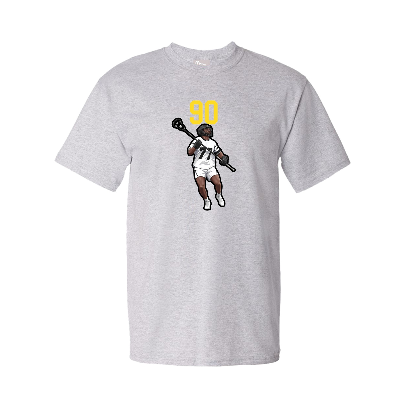 Tee — Number Top in Grey