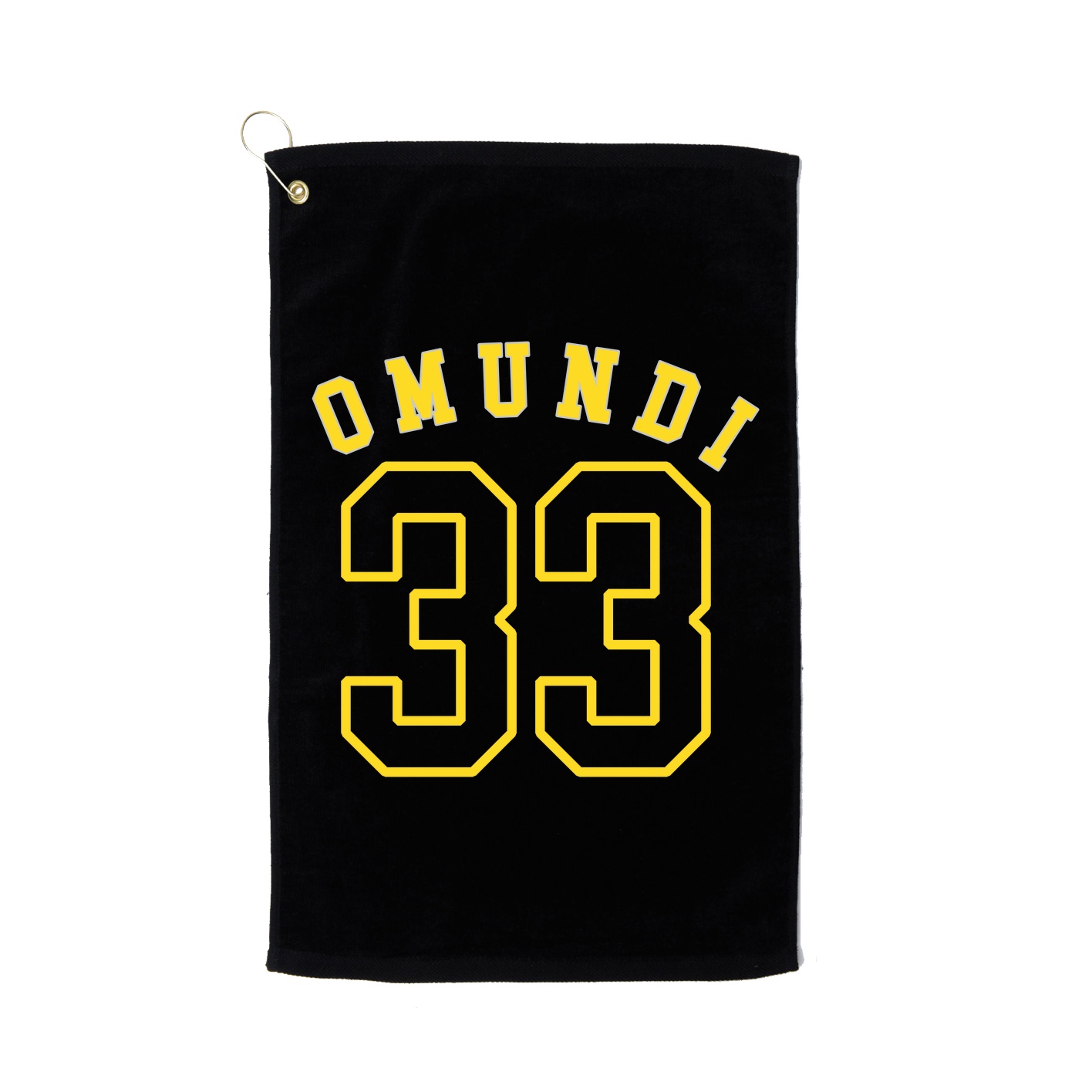 Golf Towel — Shirsey Arch in Black
