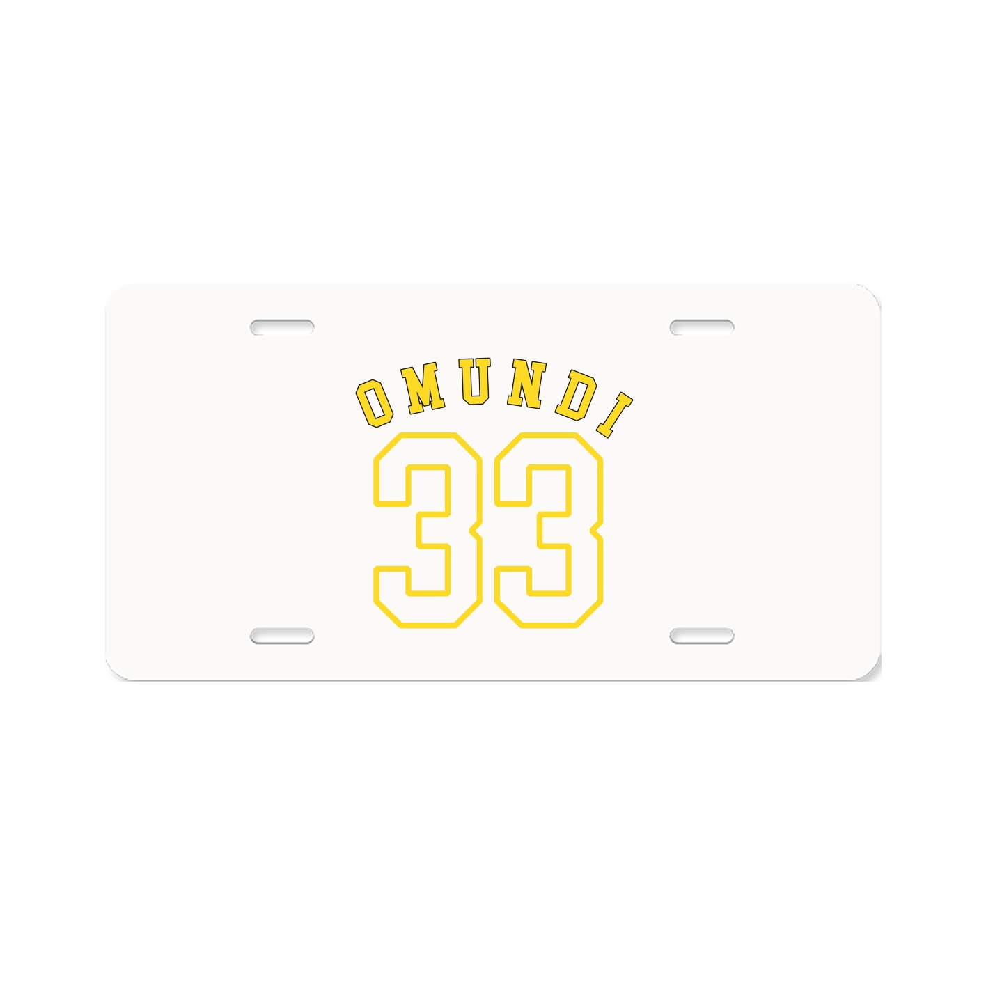 License Plate — Shirsey Arch in Classic