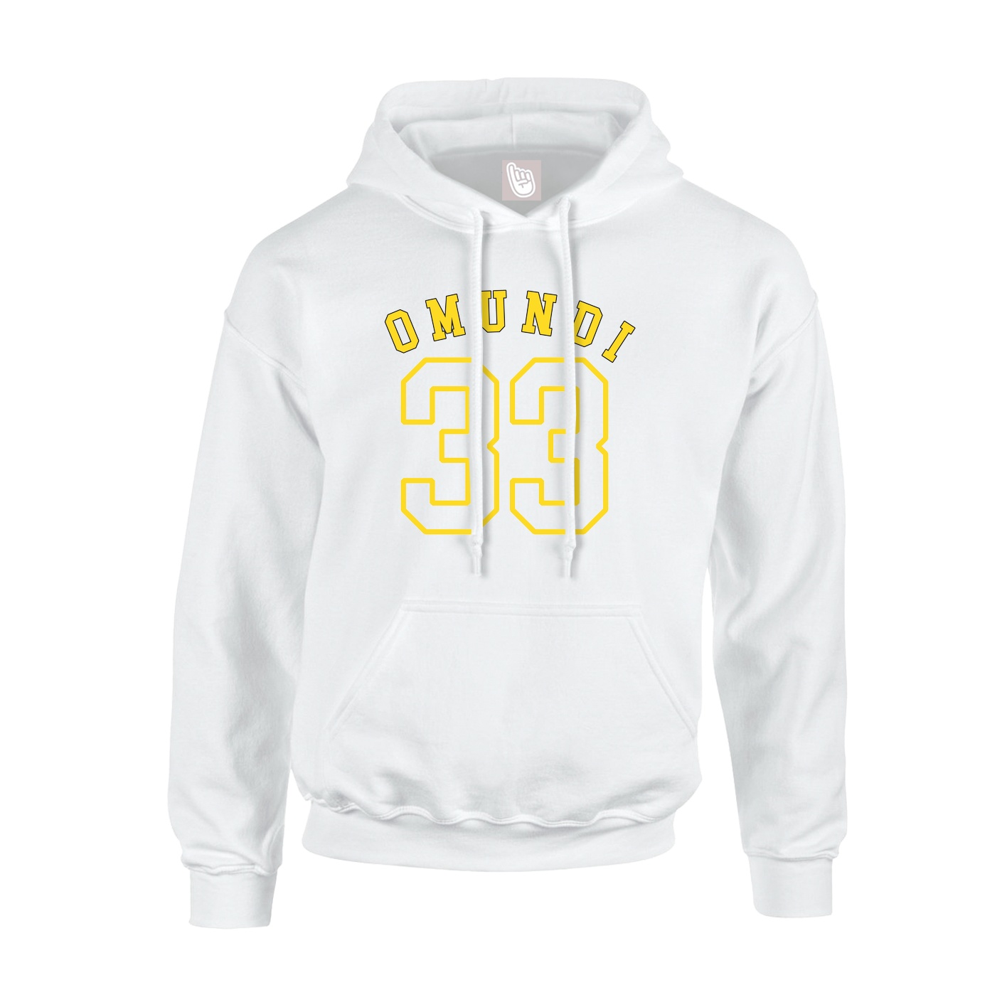 Hoodie — Shirsey Arch in White
