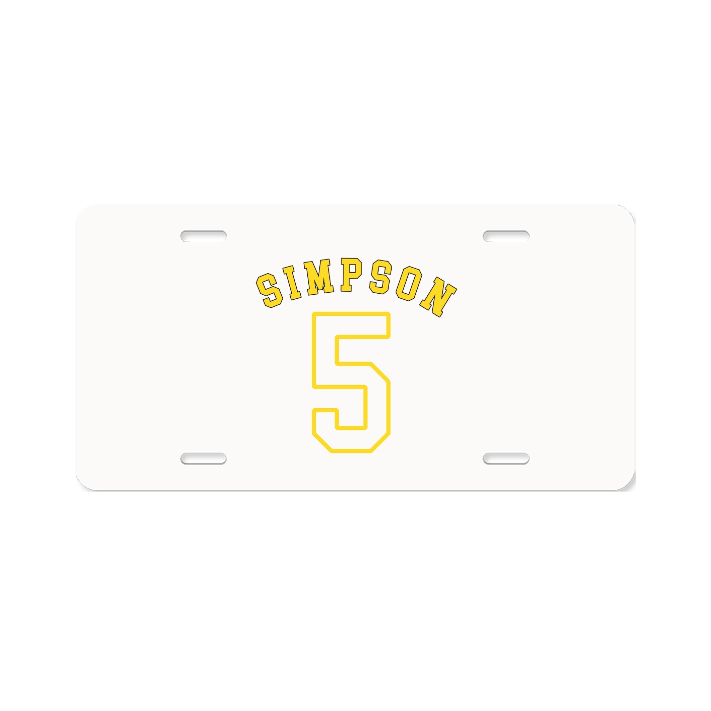 License Plate — Shirsey Arch in Classic