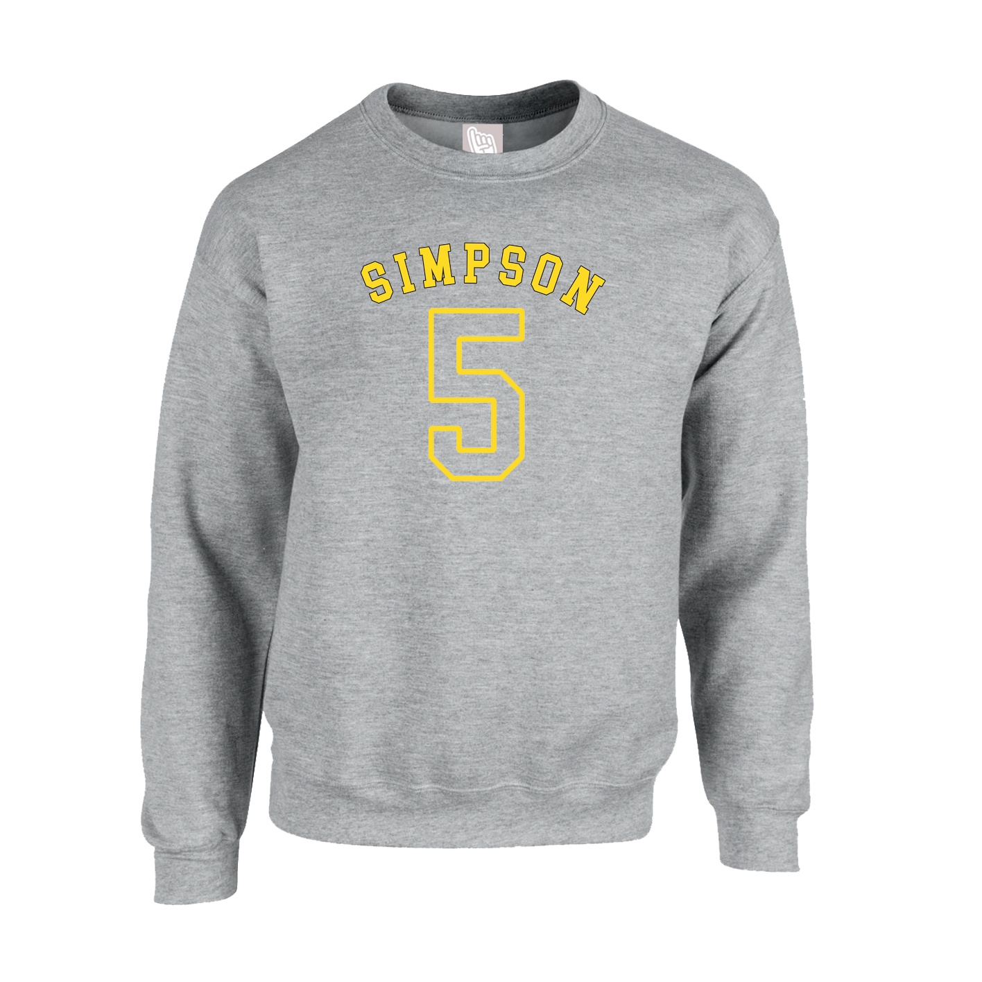 Fleece Crew — Shirsey Arch in Grey