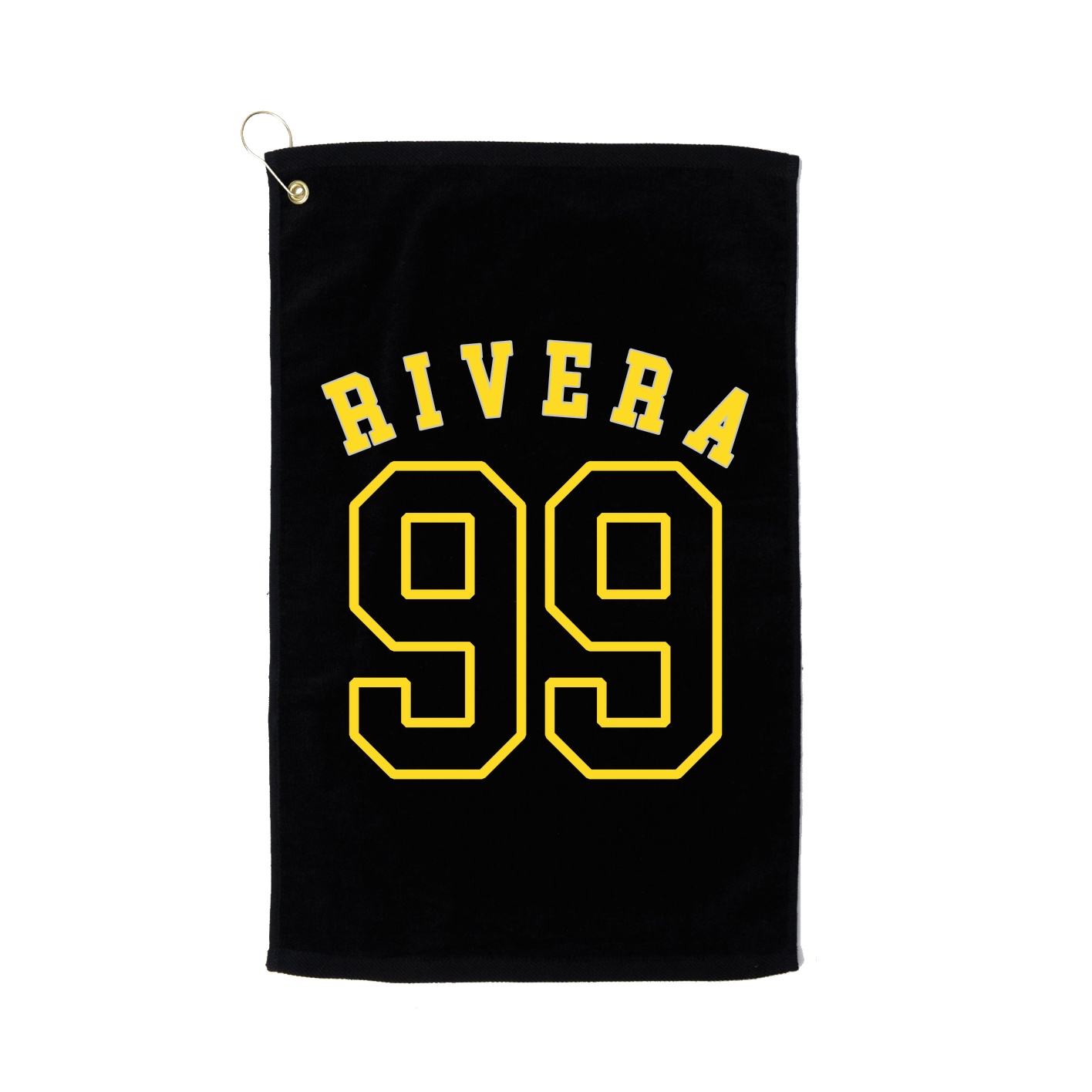Golf Towel — Shirsey Arch in Black