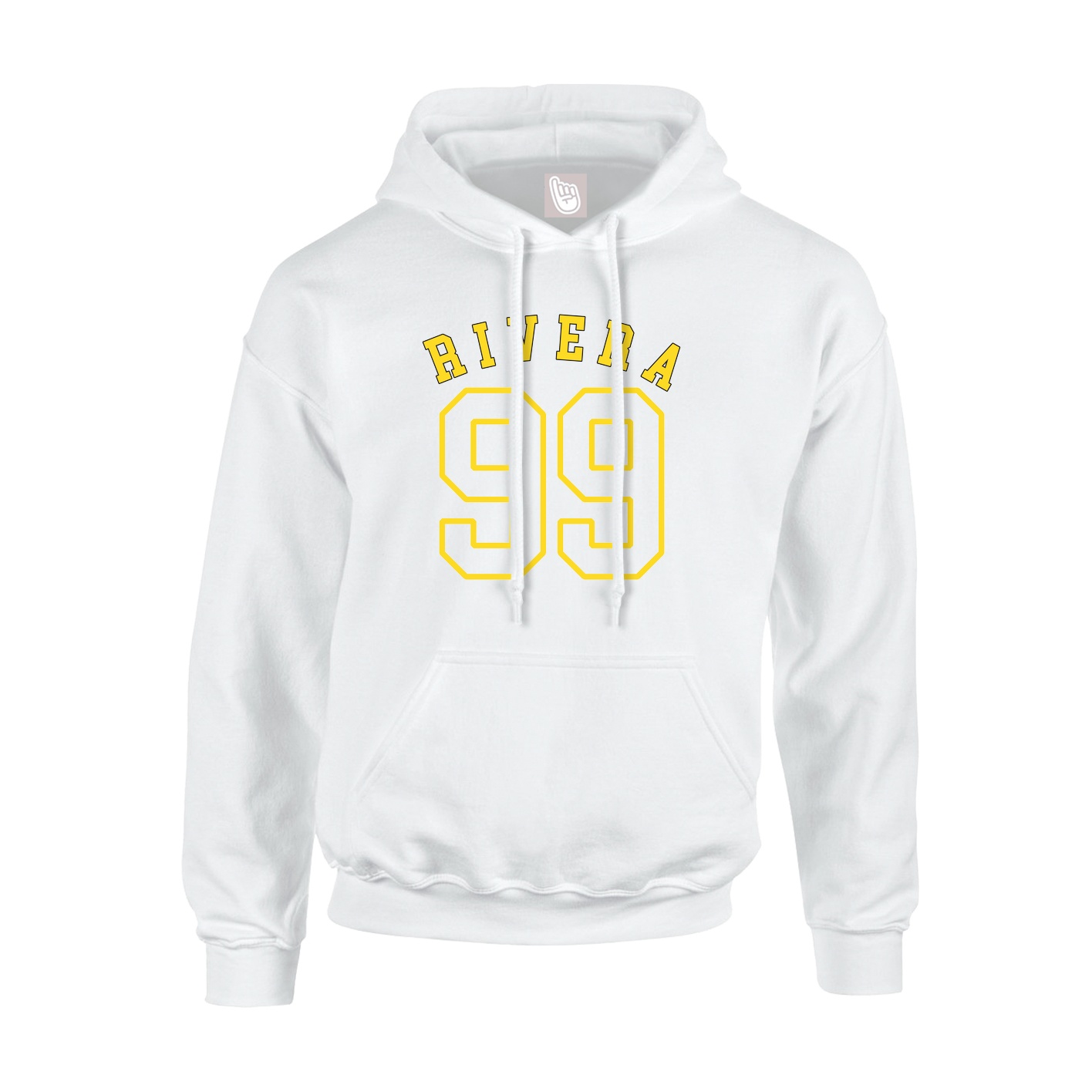 Hoodie — Shirsey Arch in White