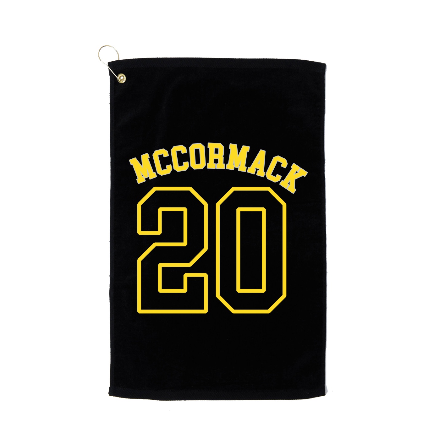 Golf Towel — Shirsey Arch in Black