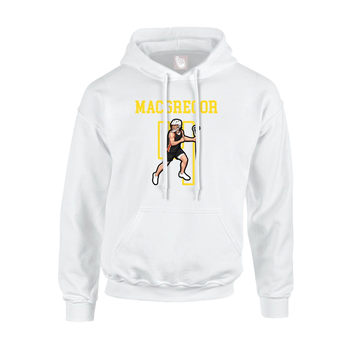 Youth Hoodie — Shirsey in White