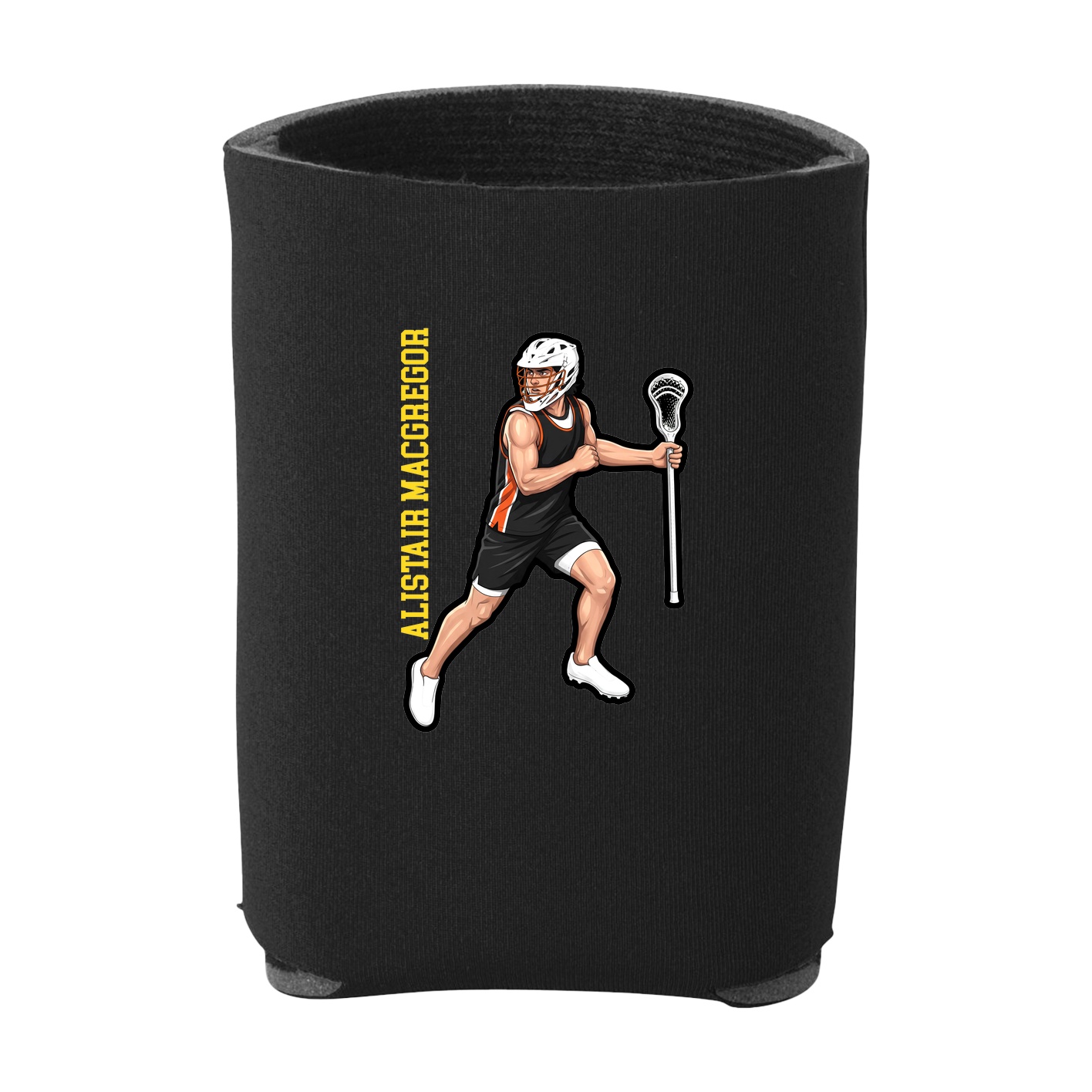 Can Holder — Name Vertical in Black