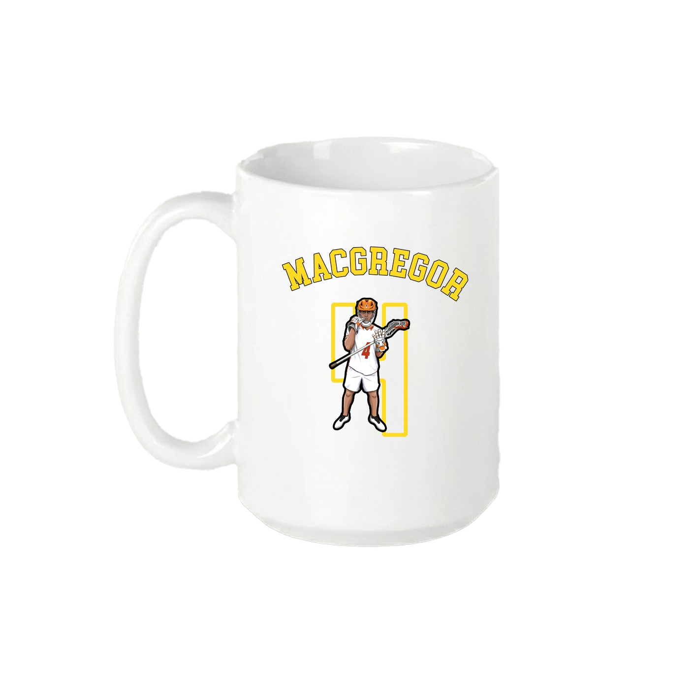 15oz Coffee Mug — Shirsey Arch in White