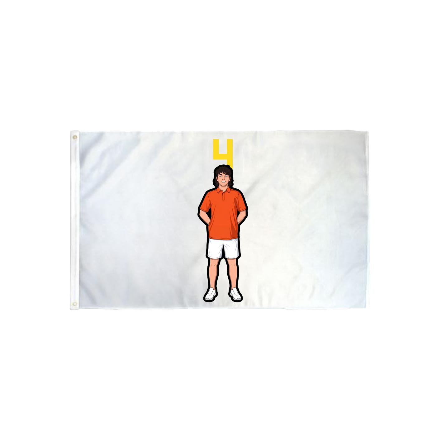 3x5 Flag — Number Top in Classic
