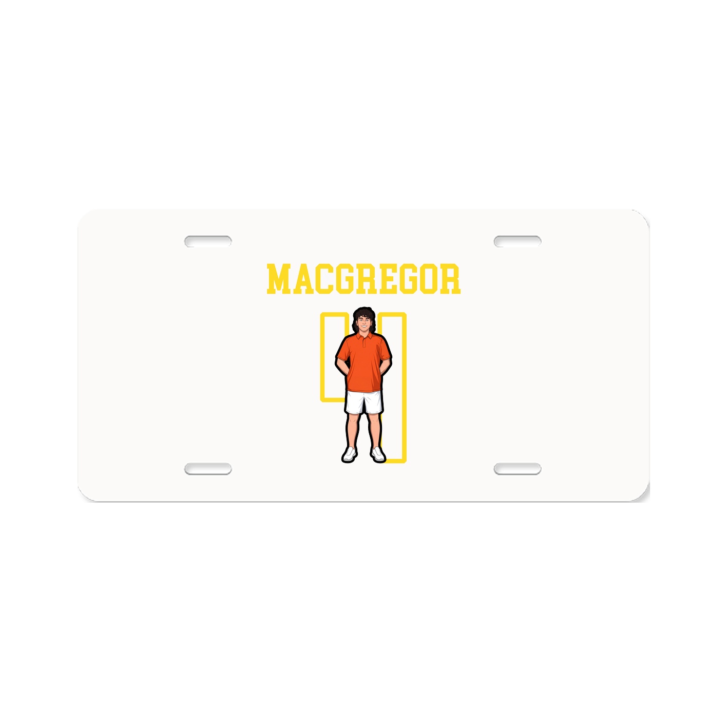 License Plate — Shirsey in Classic