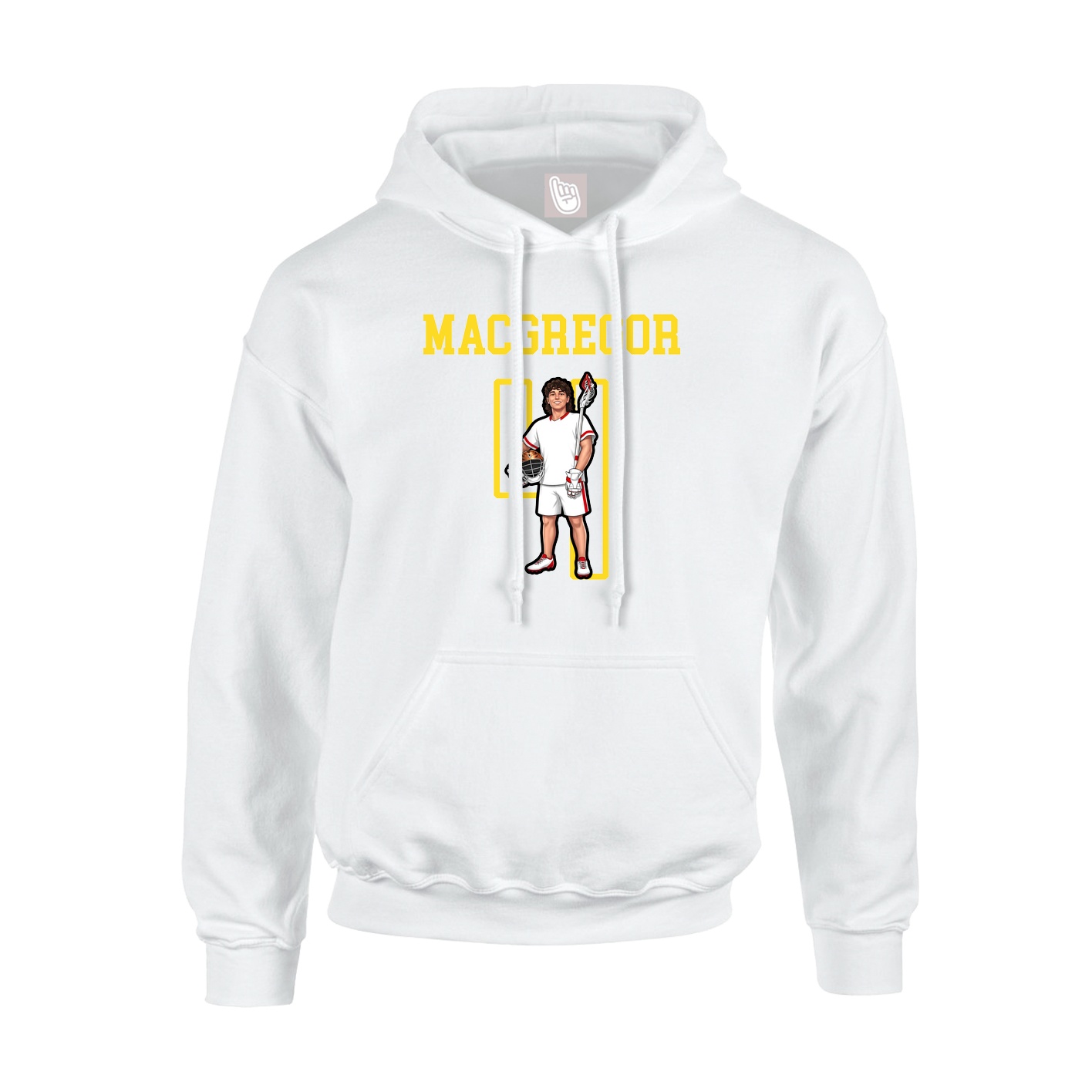 Youth Hoodie — Shirsey in White