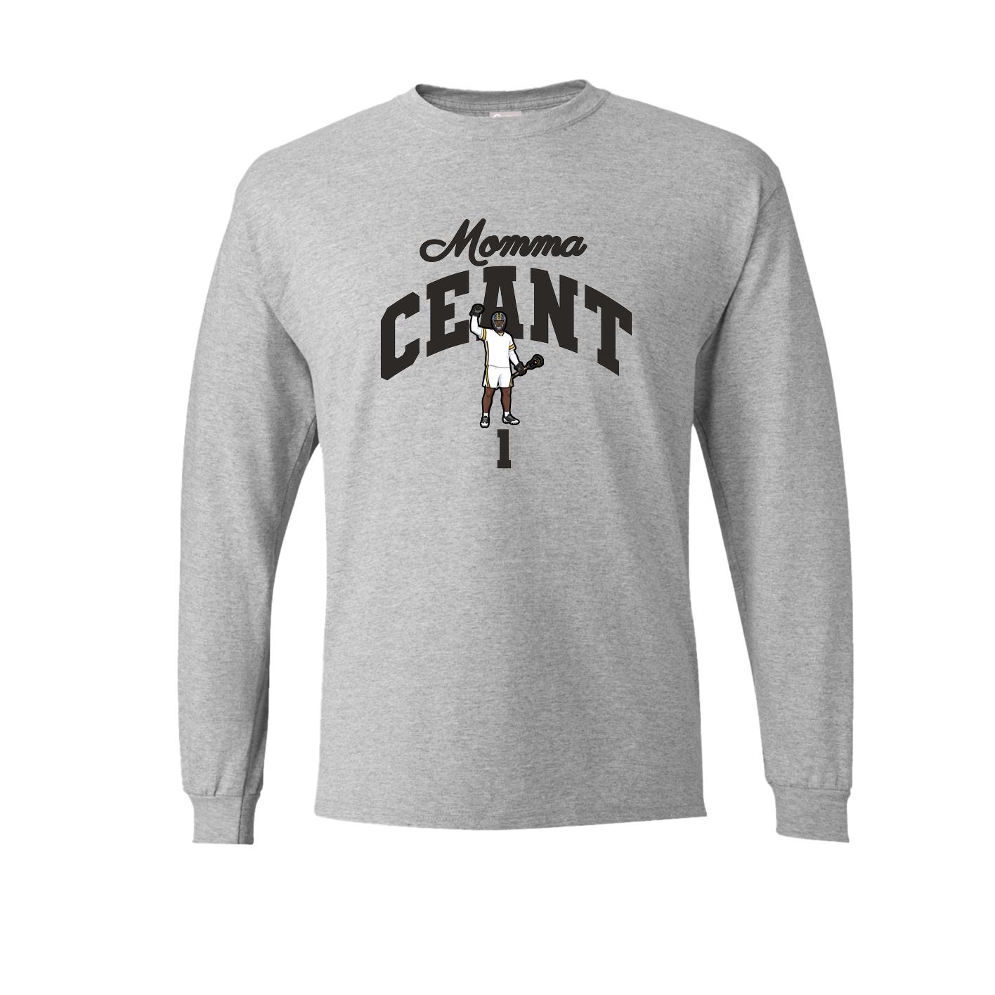 Long Sleeve Tee — Mothers Day Arch in Grey