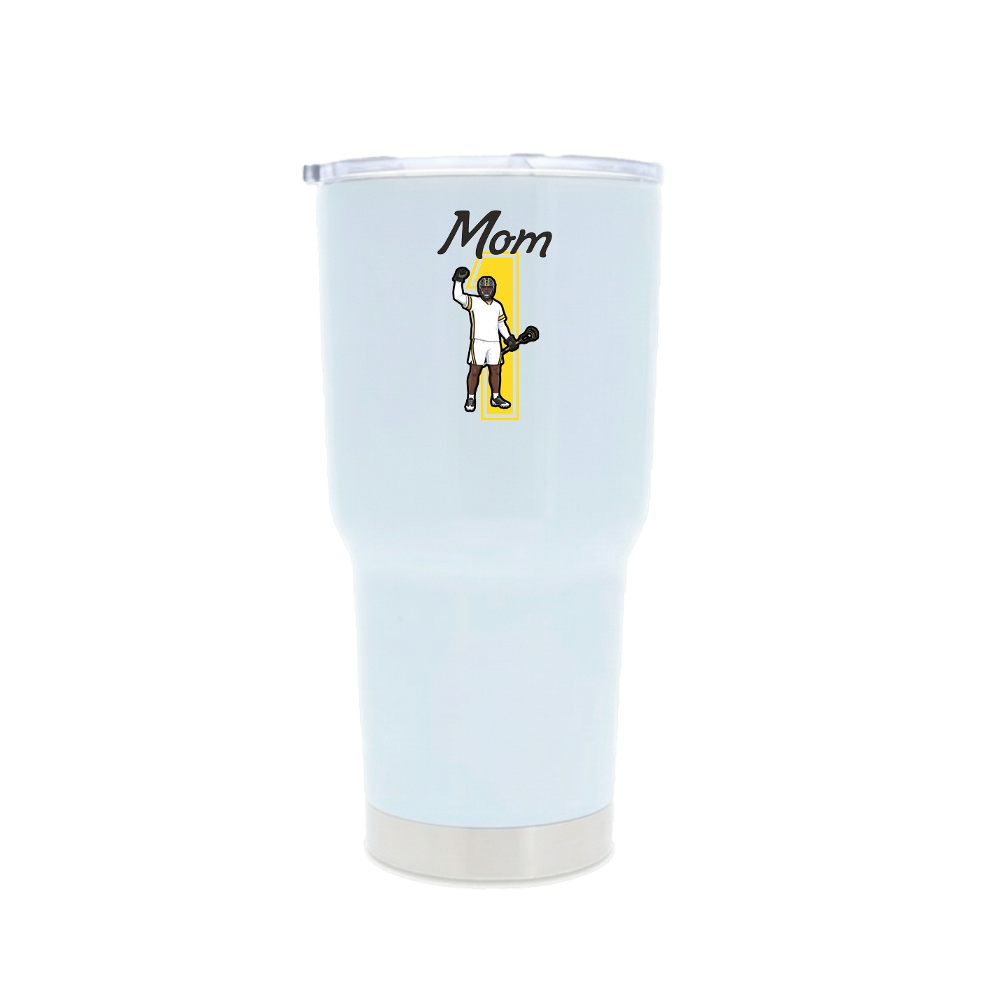 30oz Stainless Steel Tumbler — Mothers Day Shirsey in White