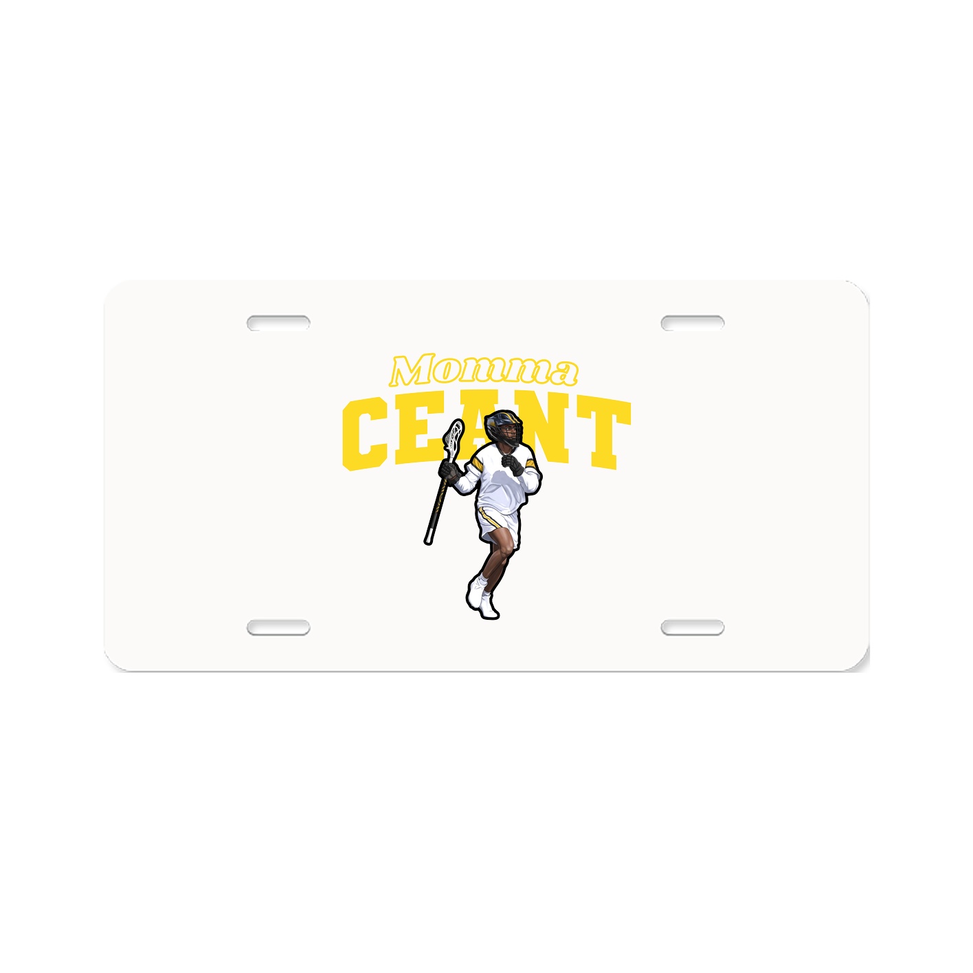 License Plate — Mothers Day Block in Classic