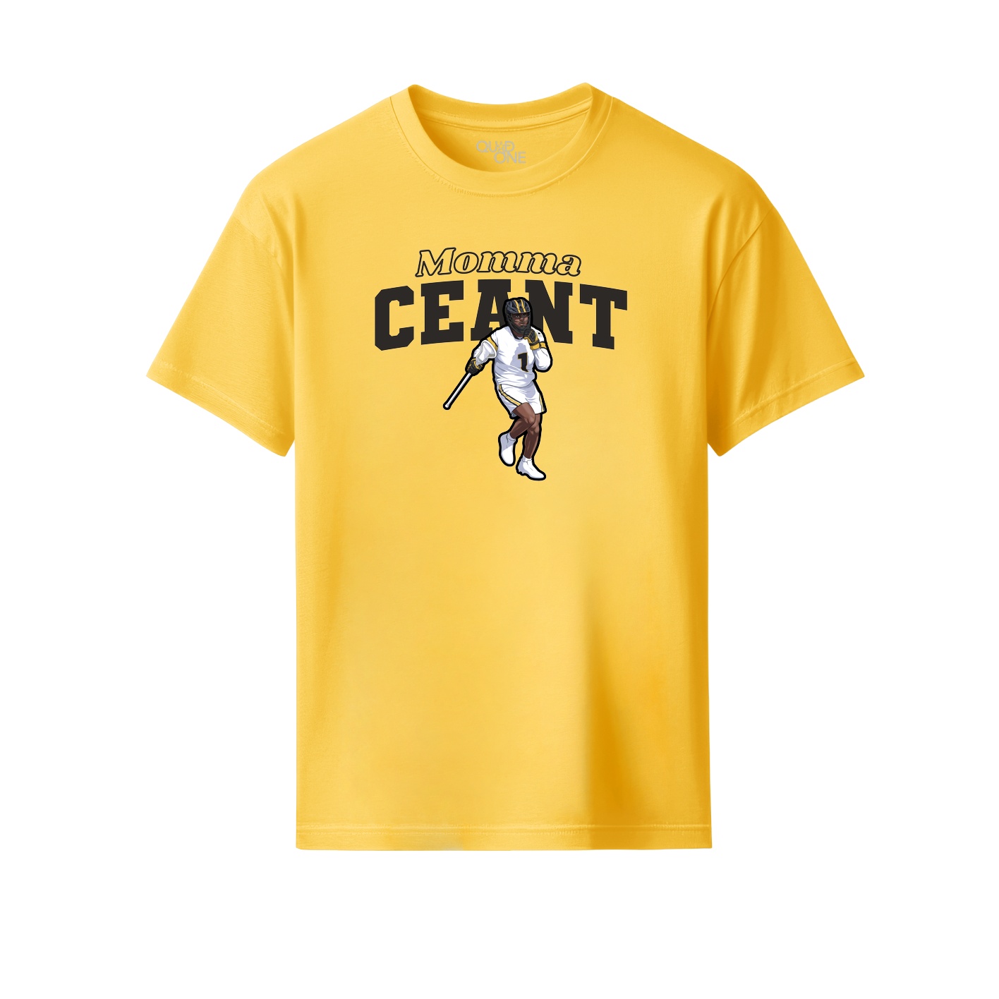 Youth Tee — Mothers Day Block in Yellow