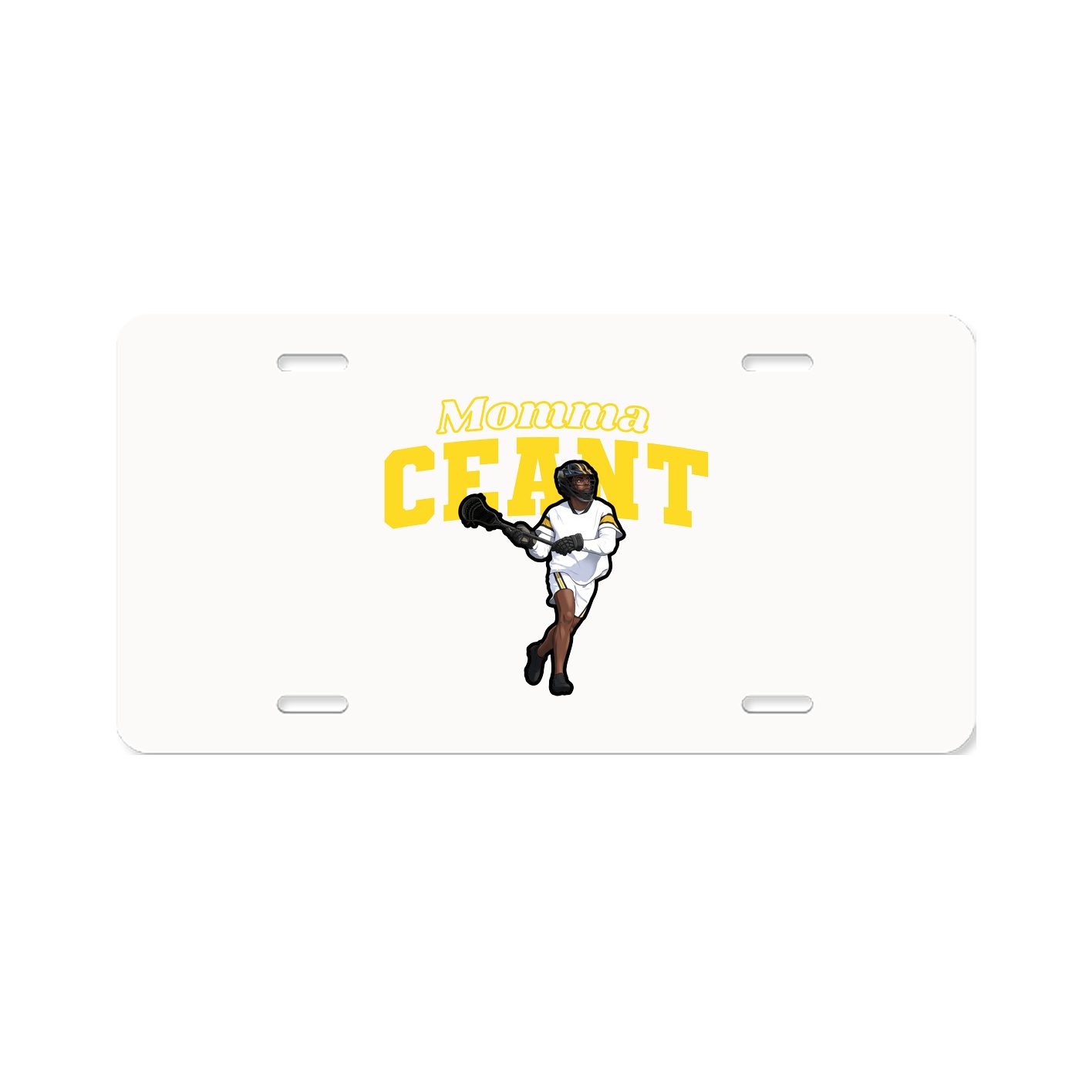 License Plate — Mothers Day Block in Classic