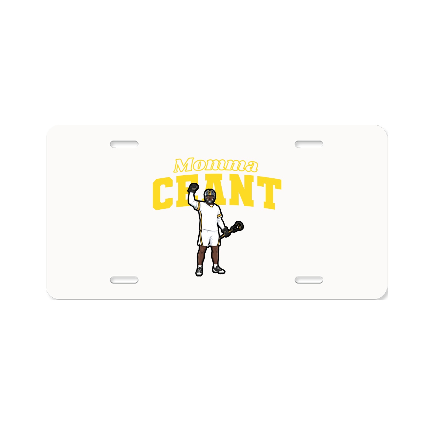 License Plate — Mothers Day Block in Classic